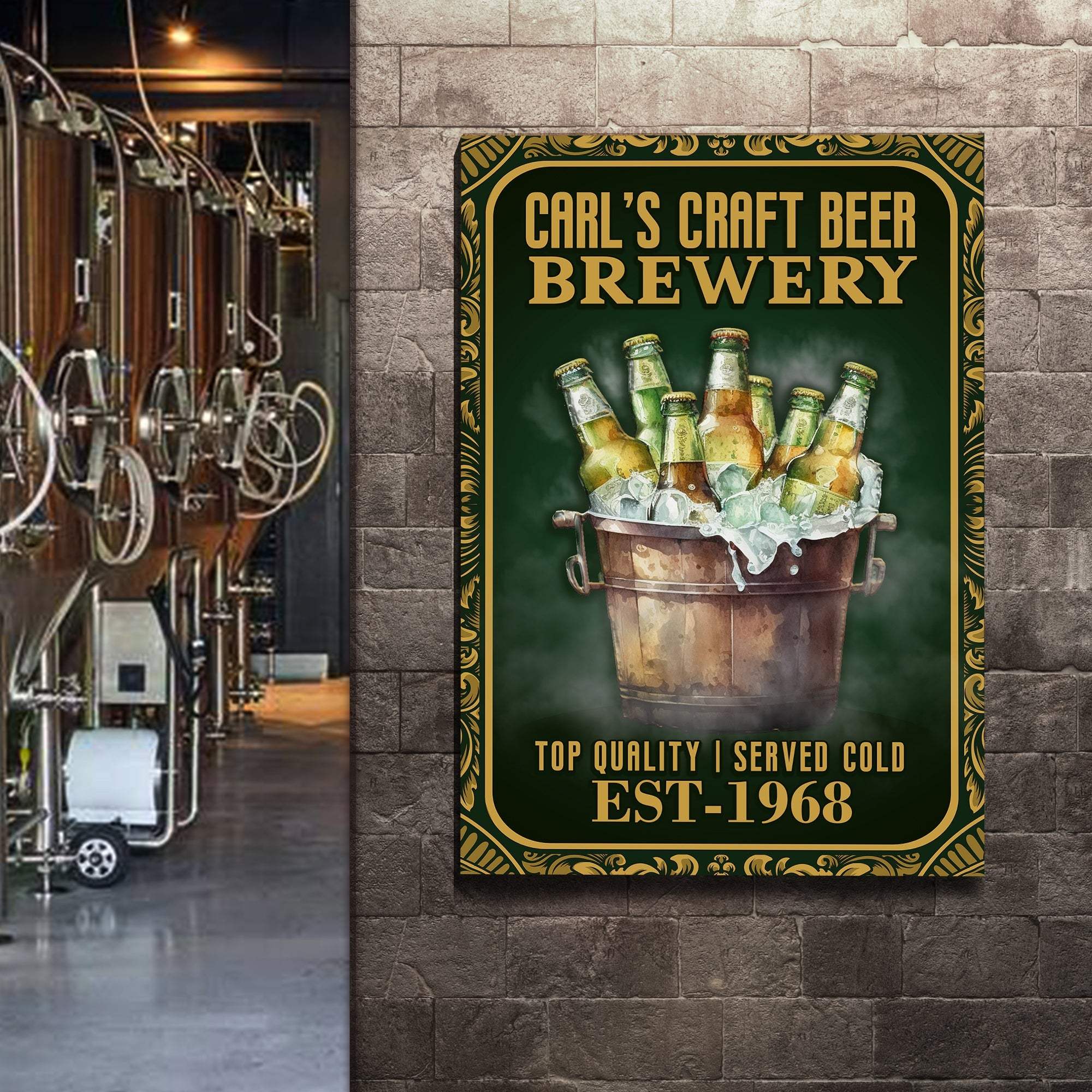 Craft Beer Brewery Sign - Image 2