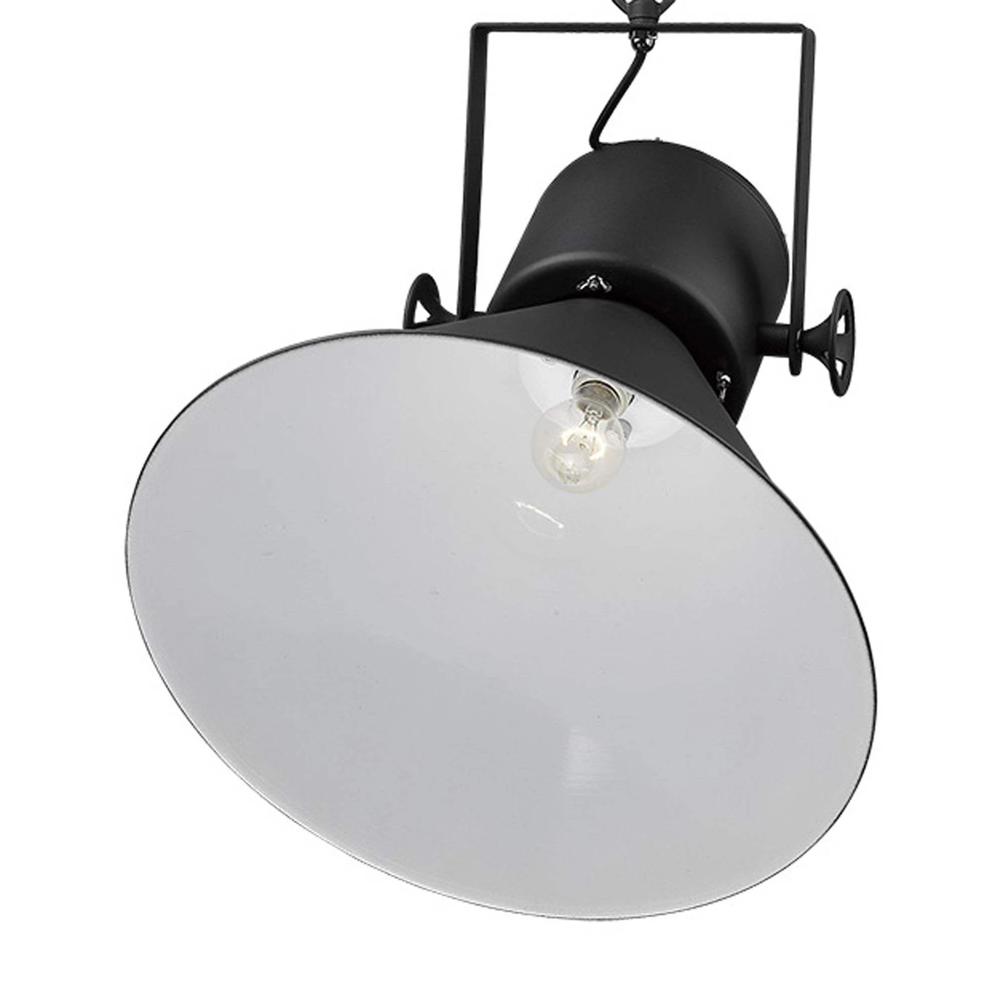 Crew 1-Light Matte Black Pendant - Image 6