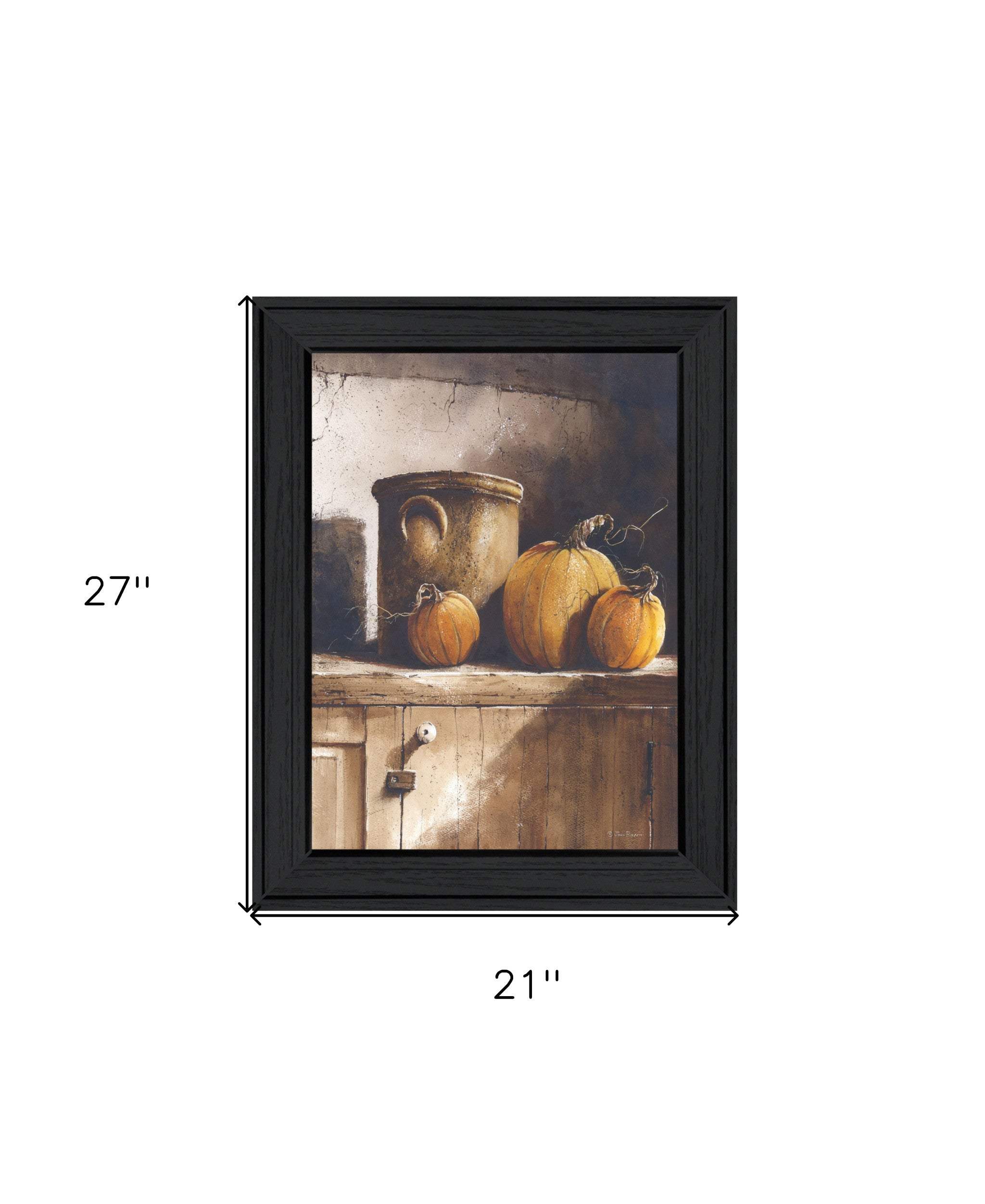 Crocks and Pumpkins Black Framed Print Wall Art - Image 6