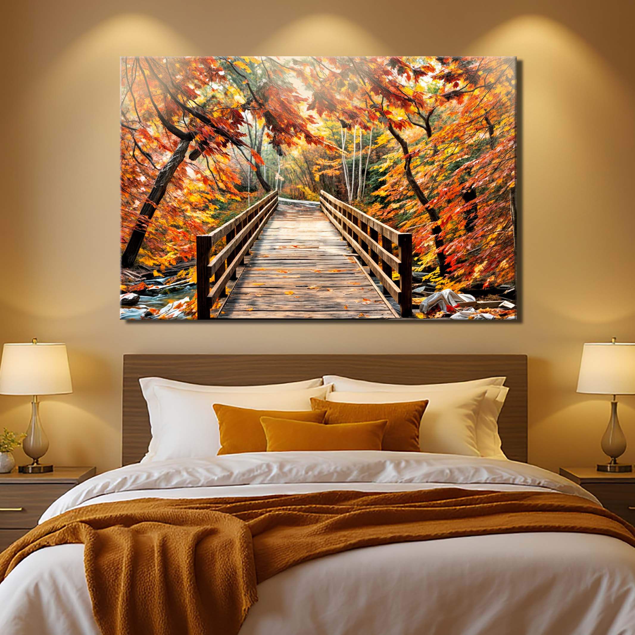 Crossing Autumn Wall Art - Image 2