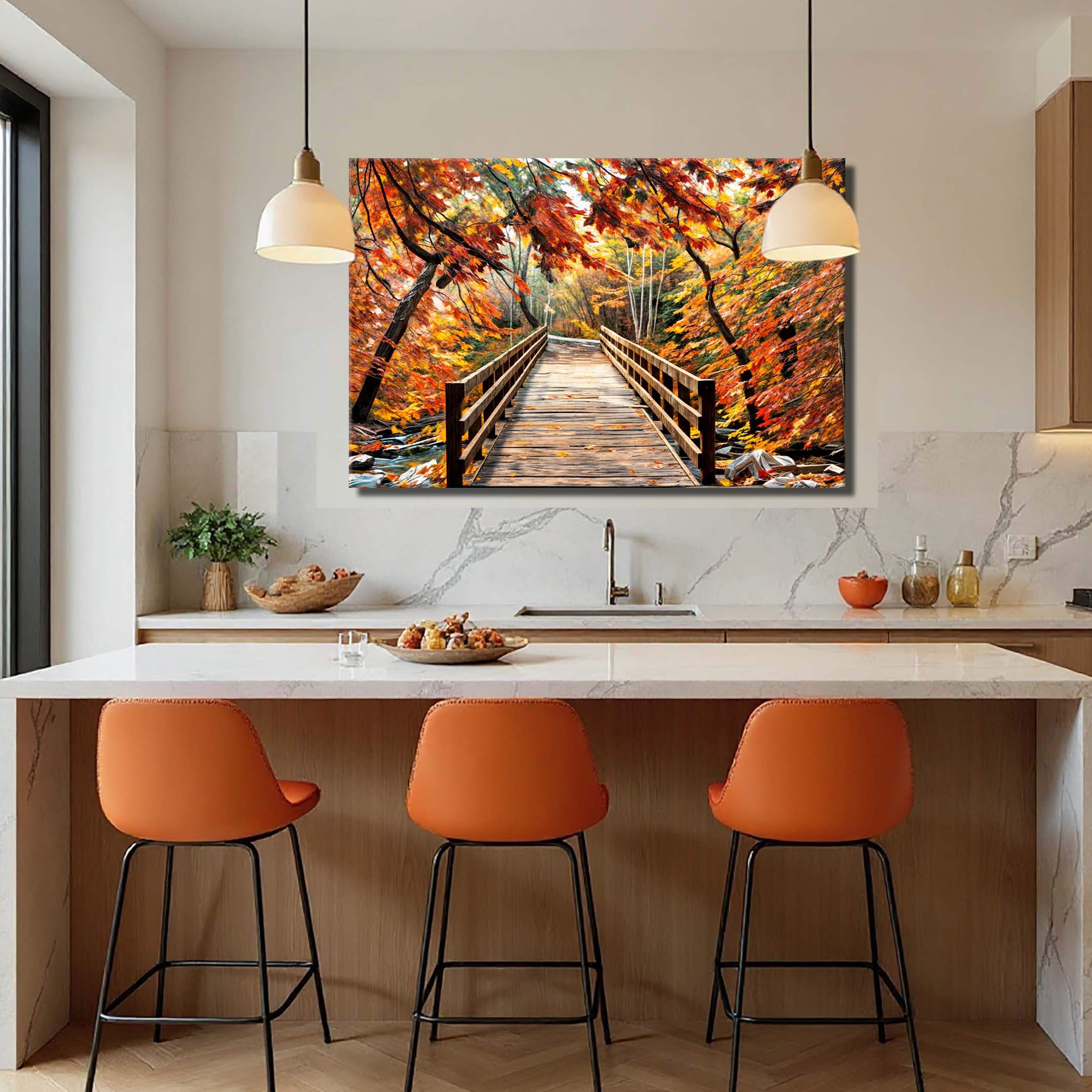 Crossing Autumn Wall Art - Image 3
