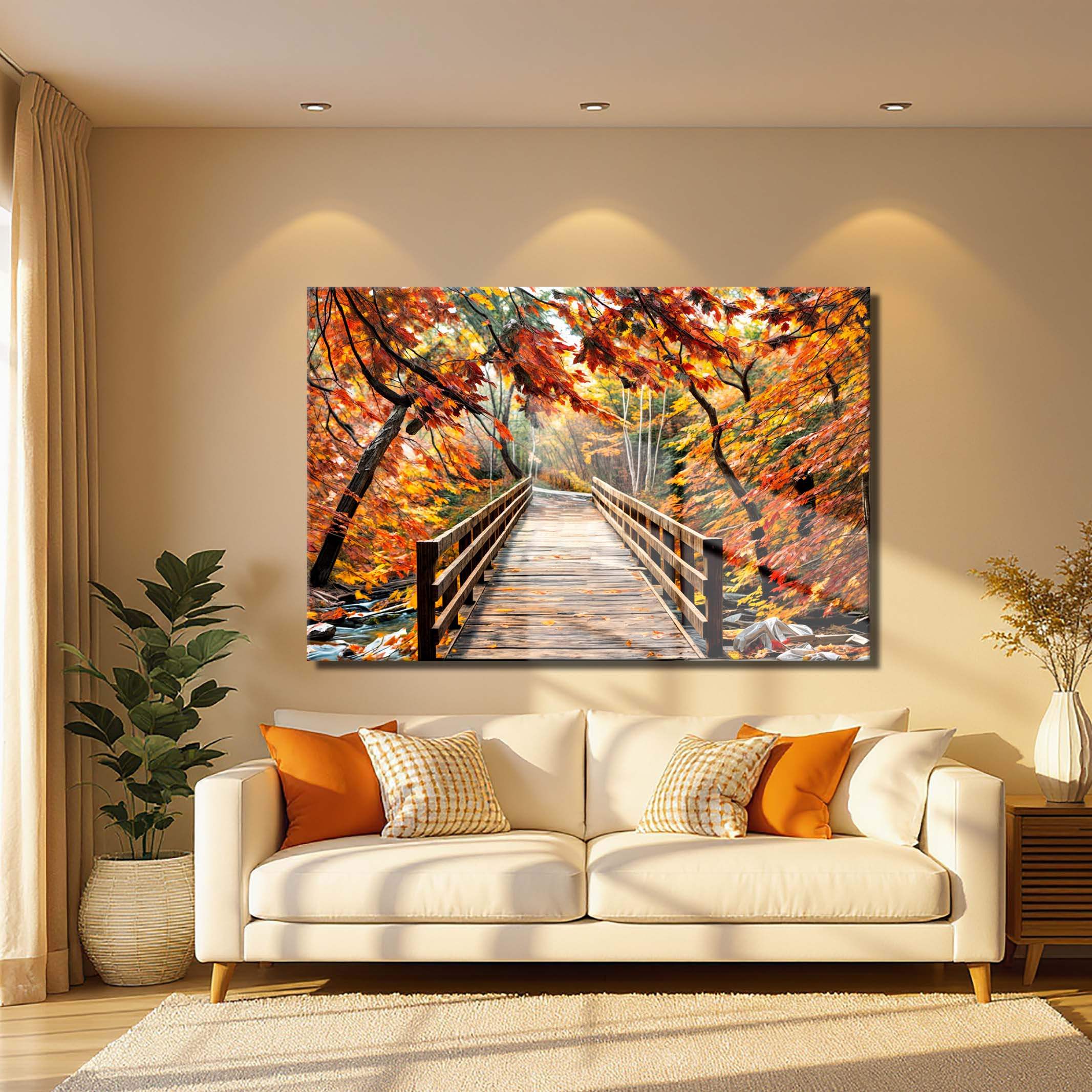 Crossing Autumn Wall Art - Image 4