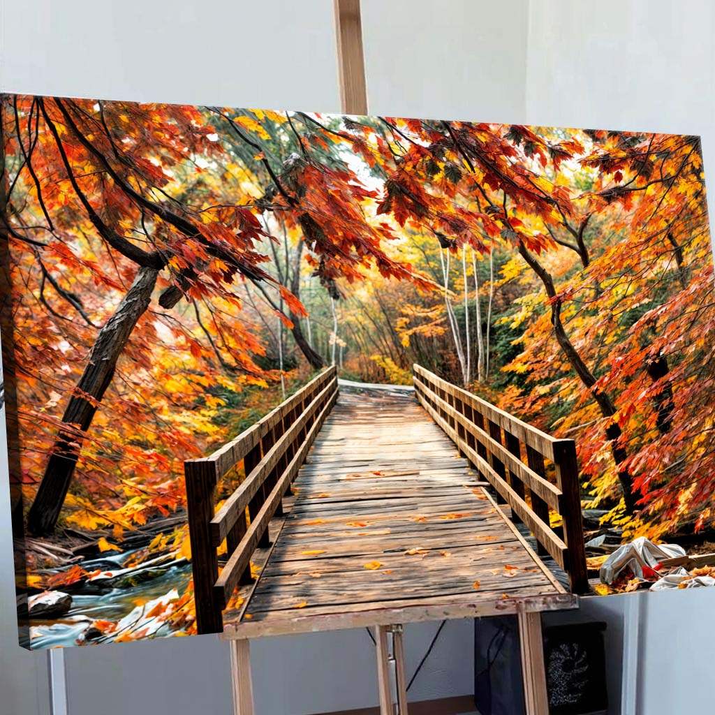 Crossing Autumn Wall Art - Image 5