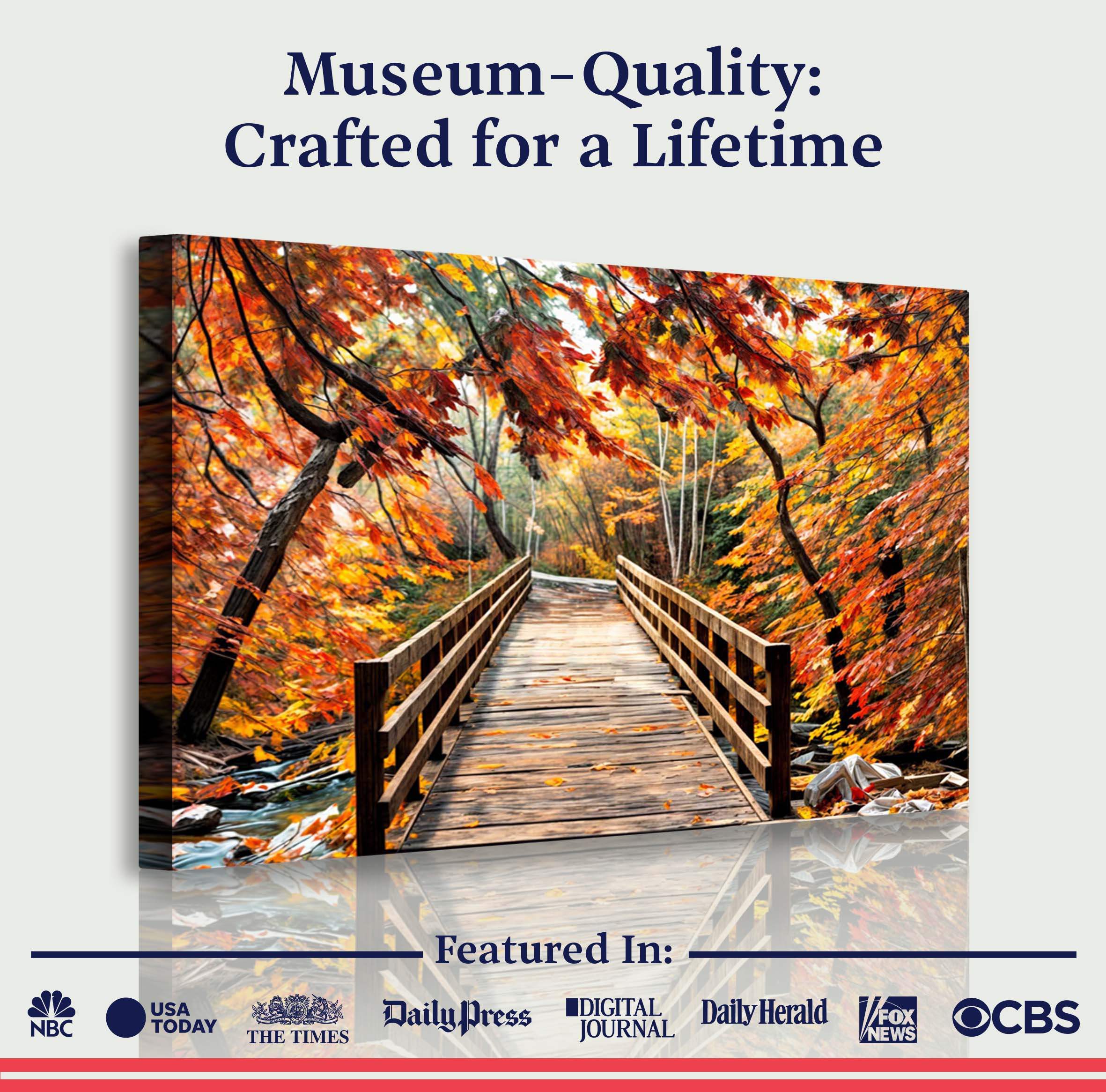 Crossing Autumn Wall Art - Image 6