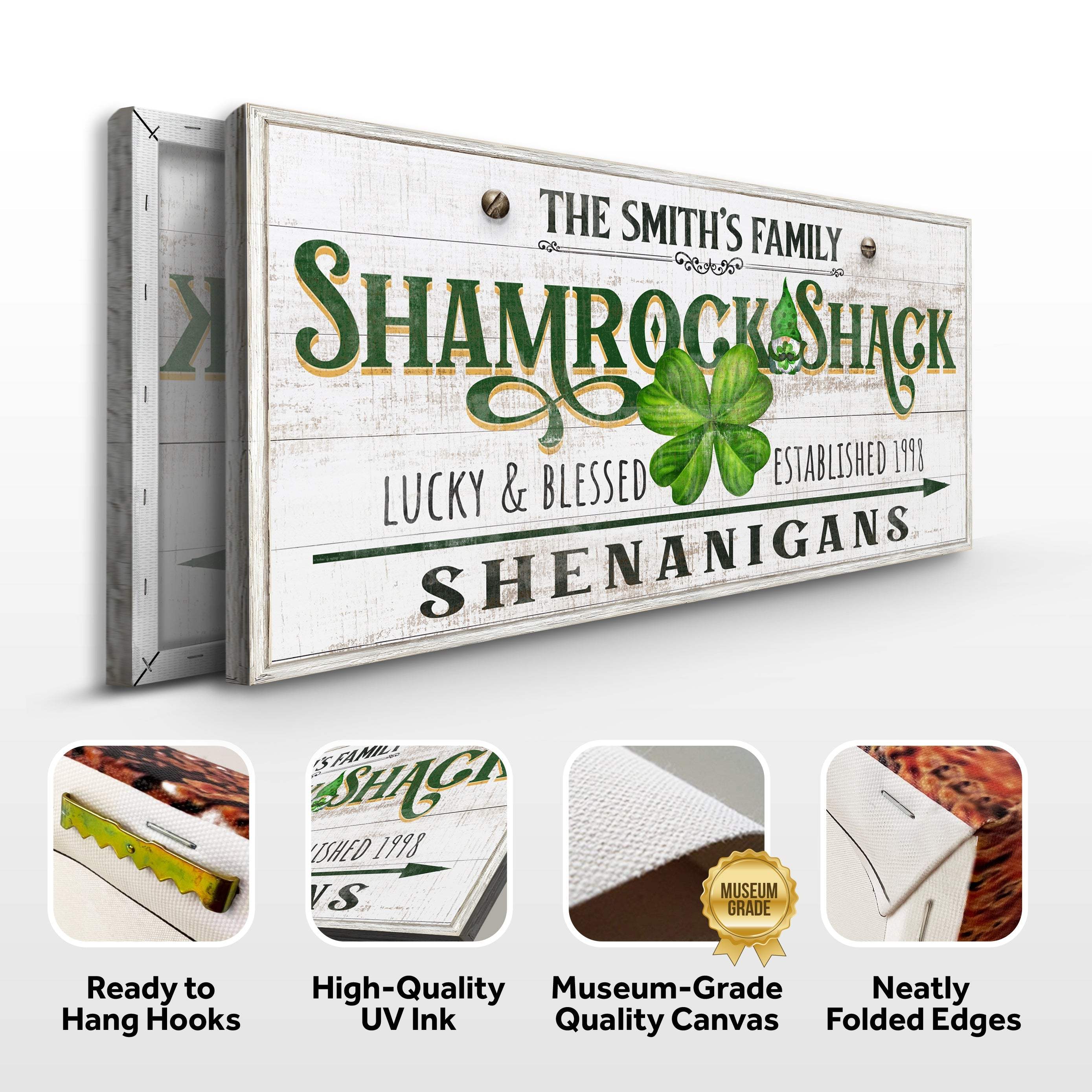 Custom Shamrock Shack Sign - Image 4