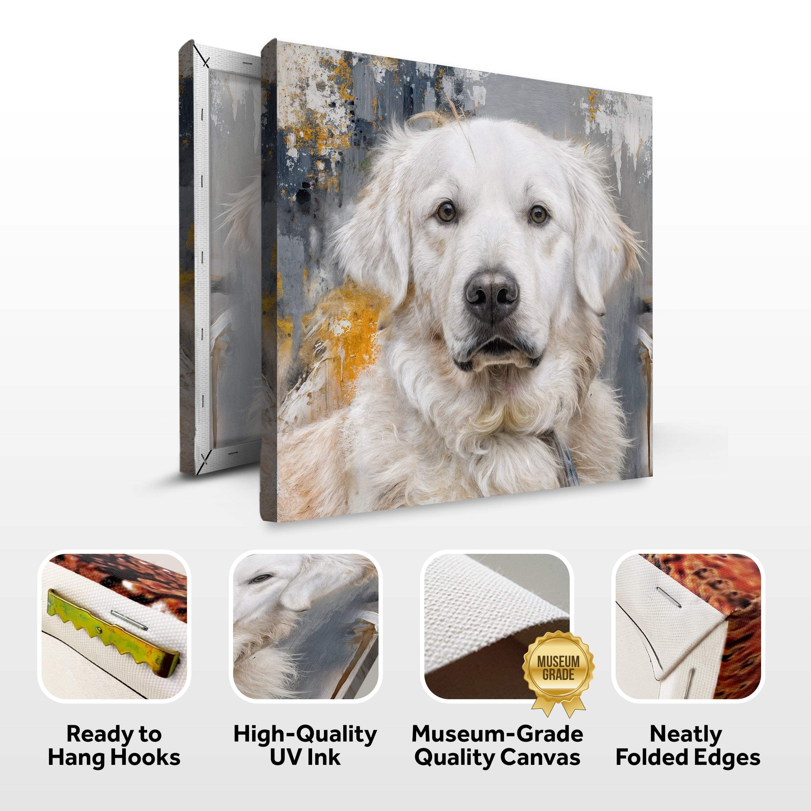Customized Pet Portrait Abstract Wall Art - Image 8