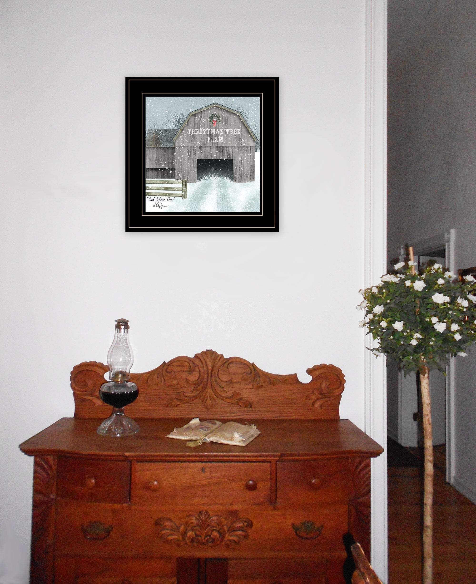 Cut Your Own 2 Black Framed Print Wall Art - Image 4
