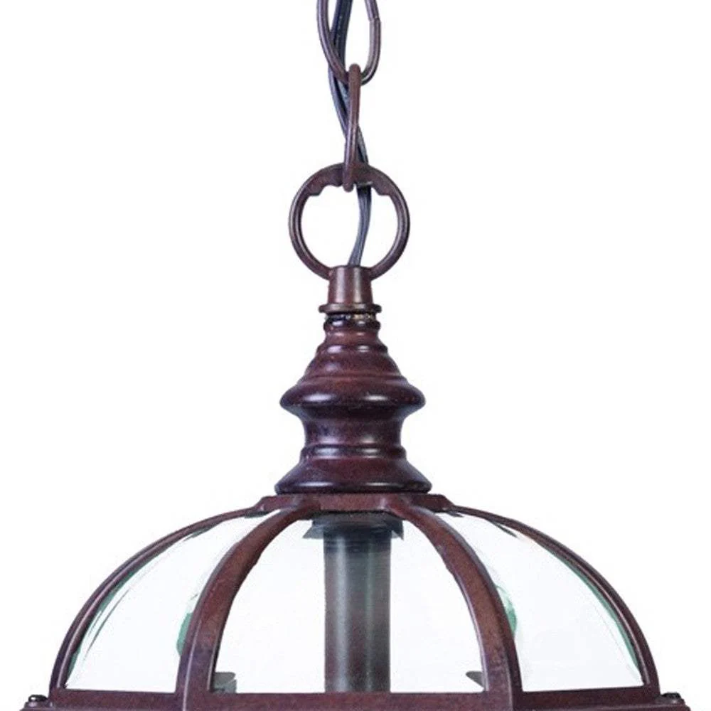 Dark Brown Cage Hanging Light - Image 4