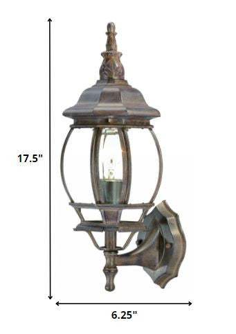 Dark Brown Glass Globe Wall Light - Image 6