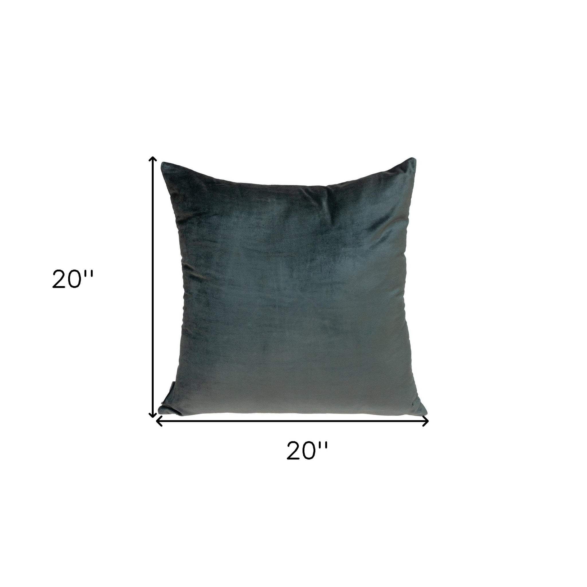 Dark Gray and Pink Dual Solid Color Reversible Throw Pillow - Image 3