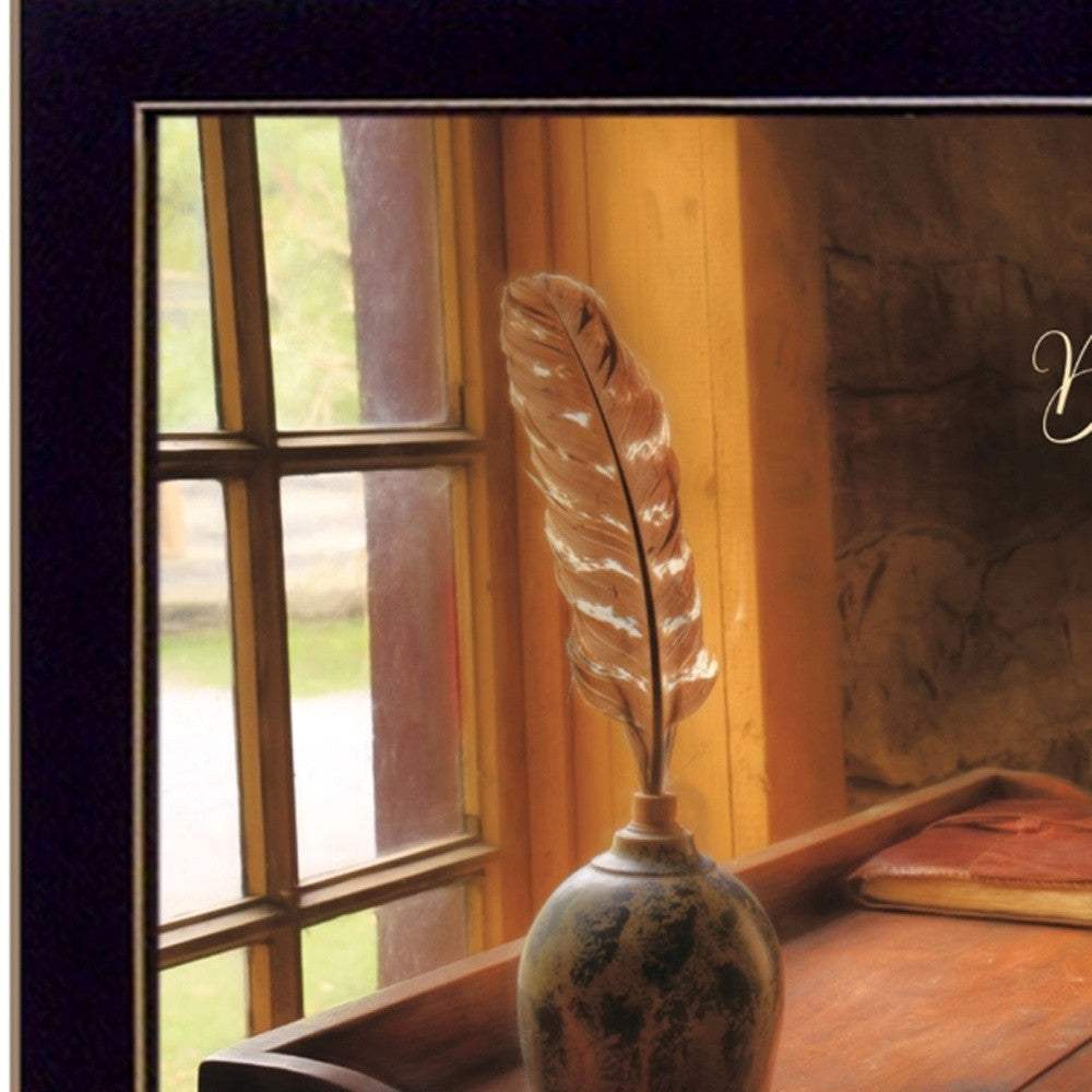 Dear Diary Black Framed Print Wall Art - Image 5