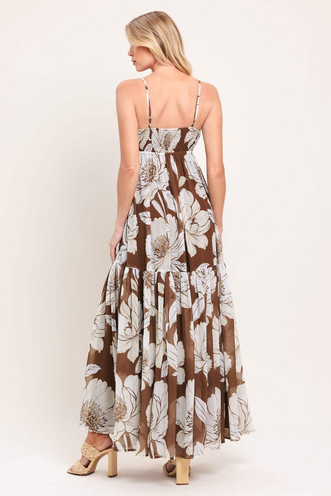 DESERT BLOOM WOVEN MAXI DRESS - Image 6