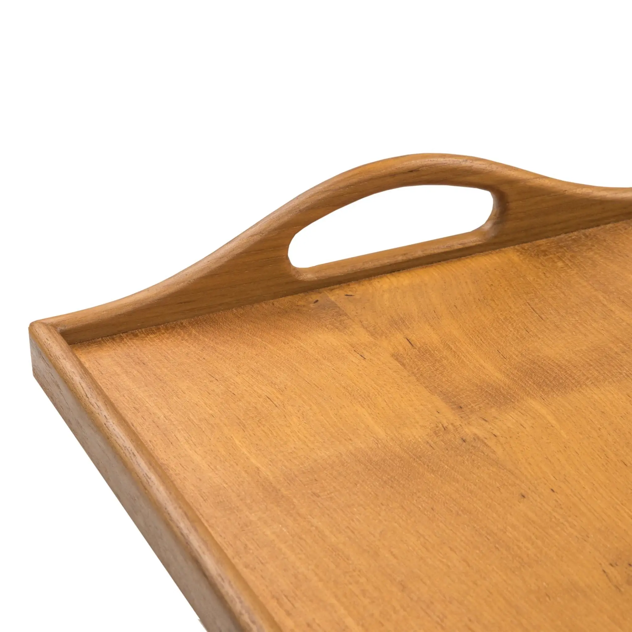 Designer Solid Teak 19" Serving Tray - Image 4