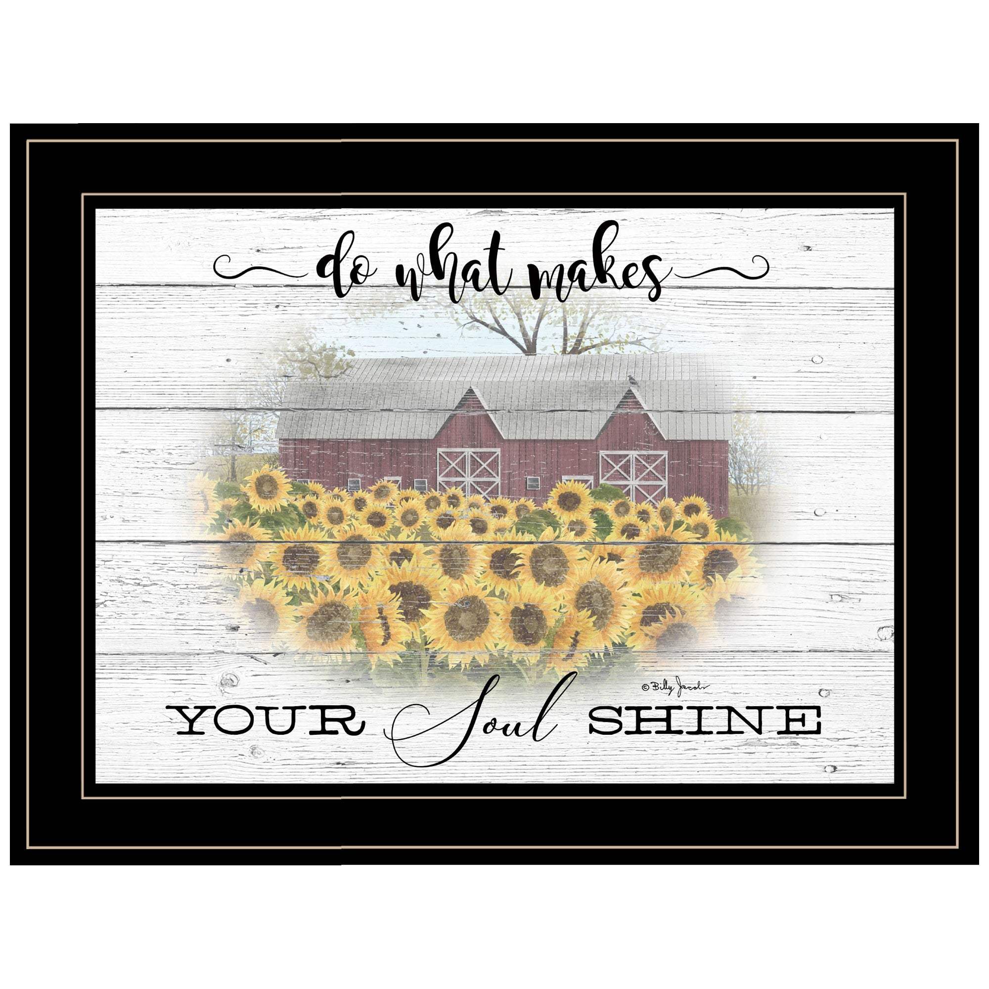 Do What Makes Your Soul Shine 2 Black Framed Print Wall Art - Image 2