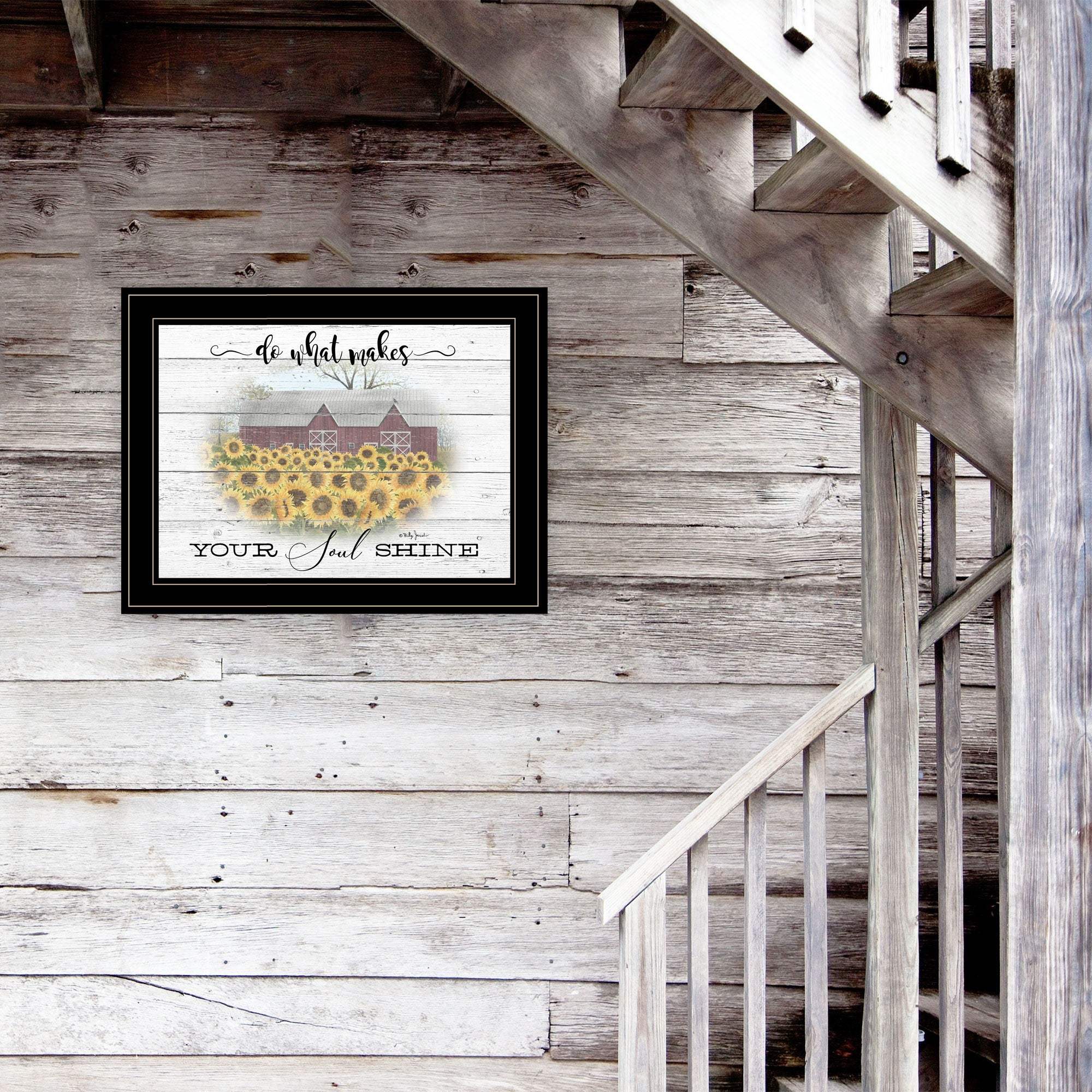 Do What Makes Your Soul Shine 2 Black Framed Print Wall Art - Image 4