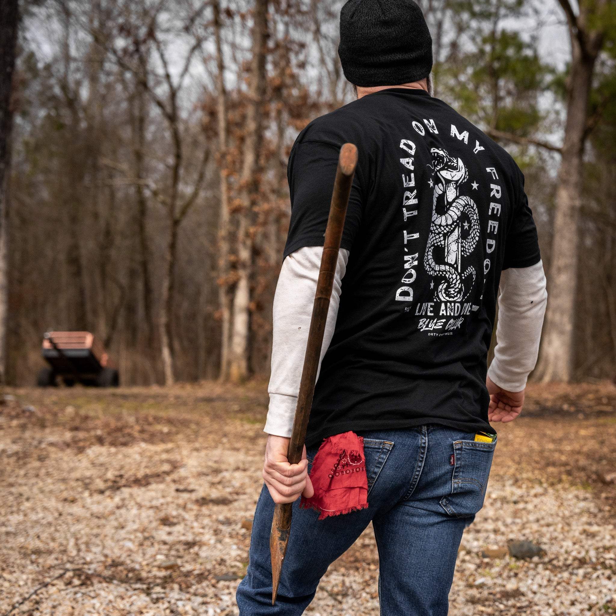 Don't Tread On My Freedom Men's T-Shirt - Image 10