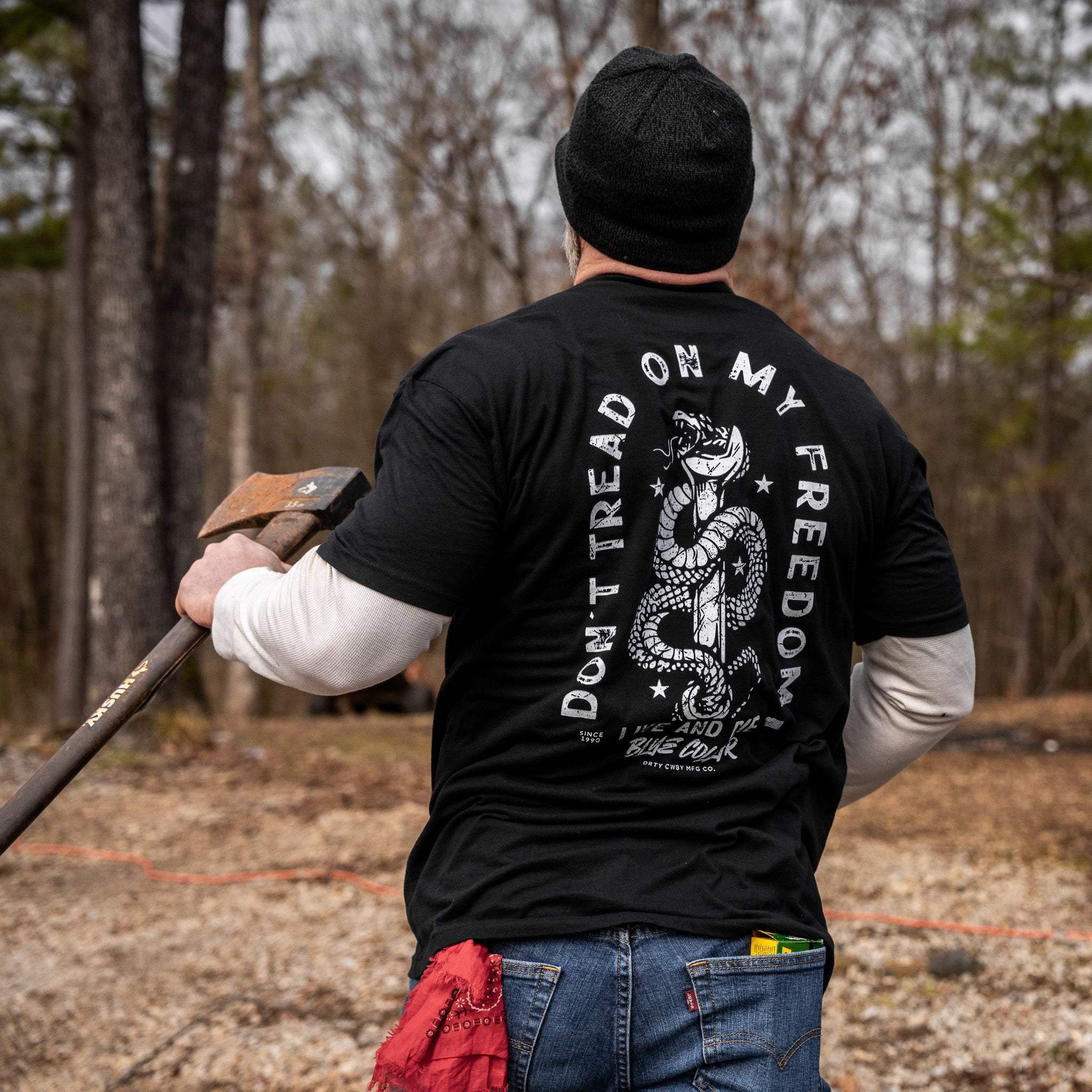 Don't Tread On My Freedom Men's T-Shirt - Image 14