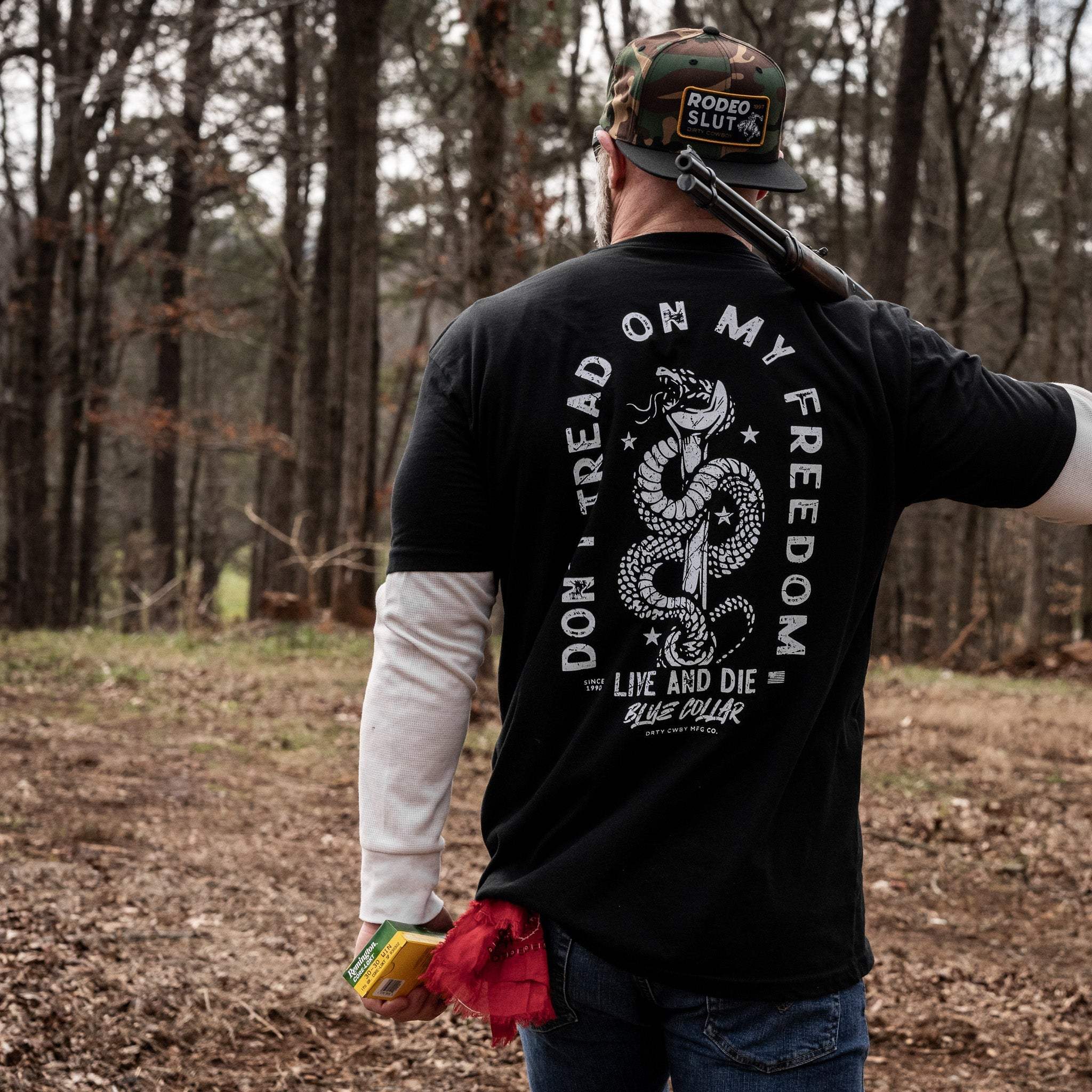 Don't Tread On My Freedom Men's T-Shirt - Image 8