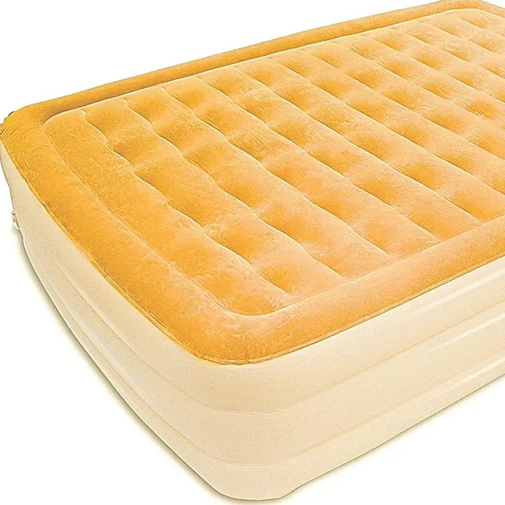 Dreamy Golden Inflatable Queen Size Bed Mattress - Image 3