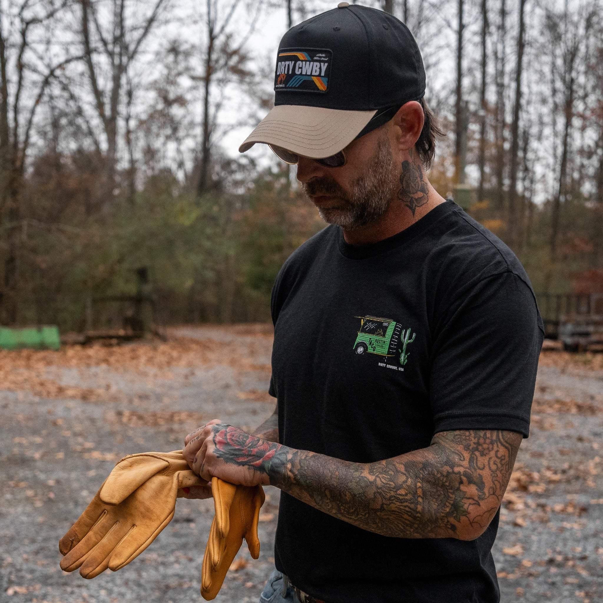 Drty Cwby Bronco | Support Blue Collar Patch Snapback - Image 7