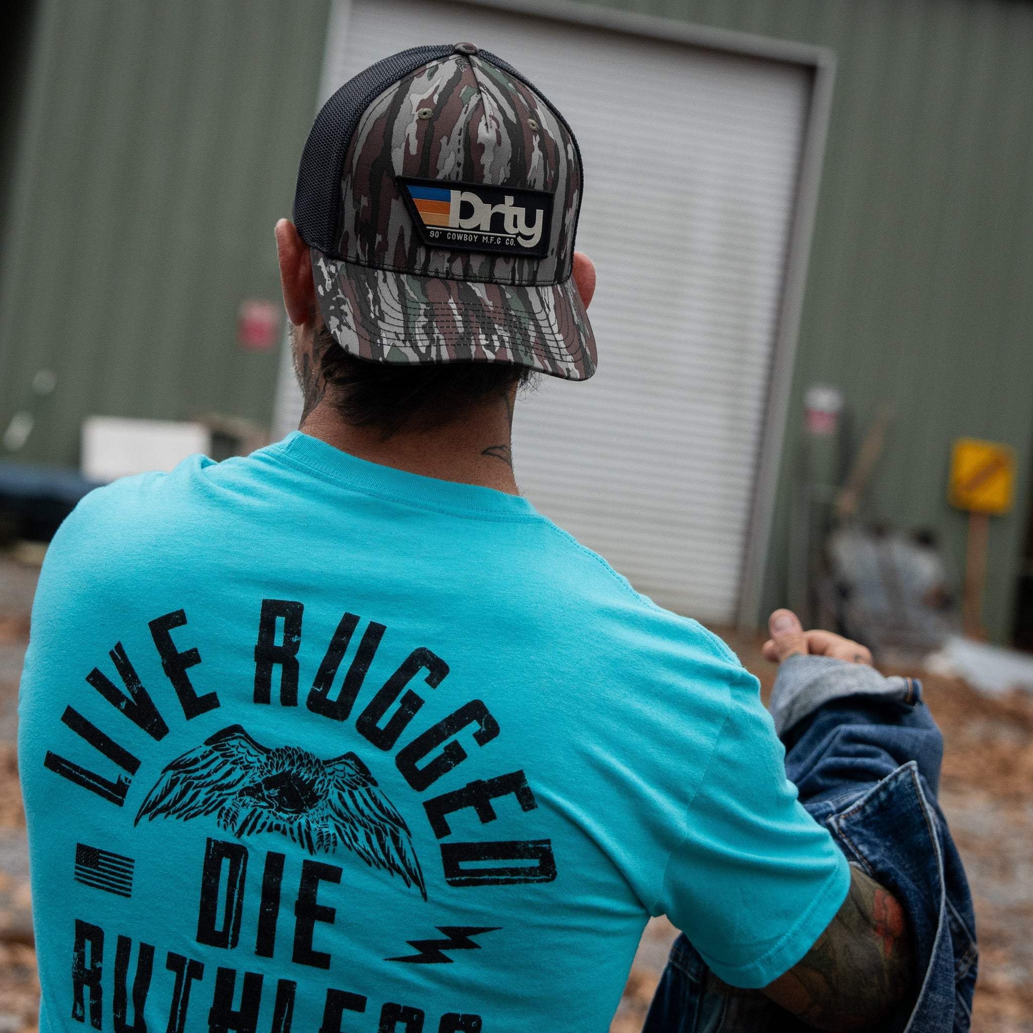 Drty Original Patch Snapback Hat - Image 58
