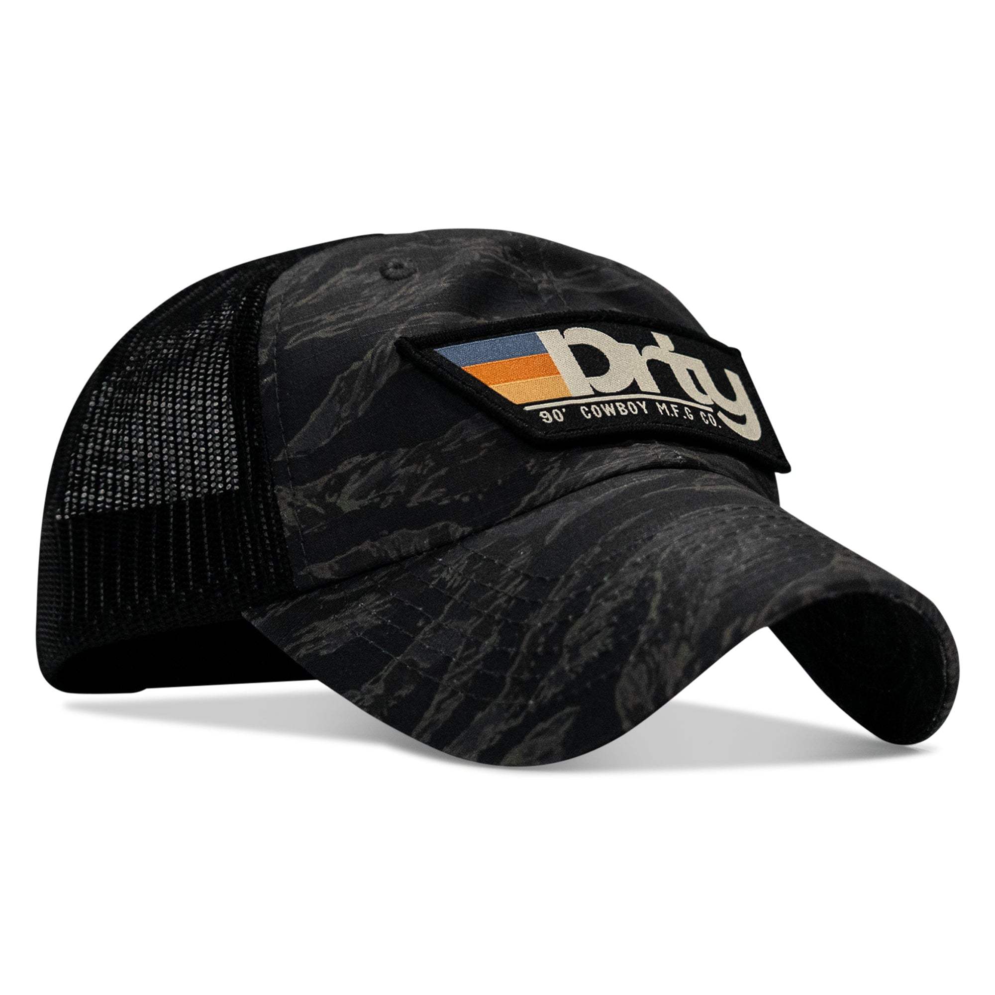 Drty Original Patch Tactical Ripstop Mesh Snapback Hat - Image 27
