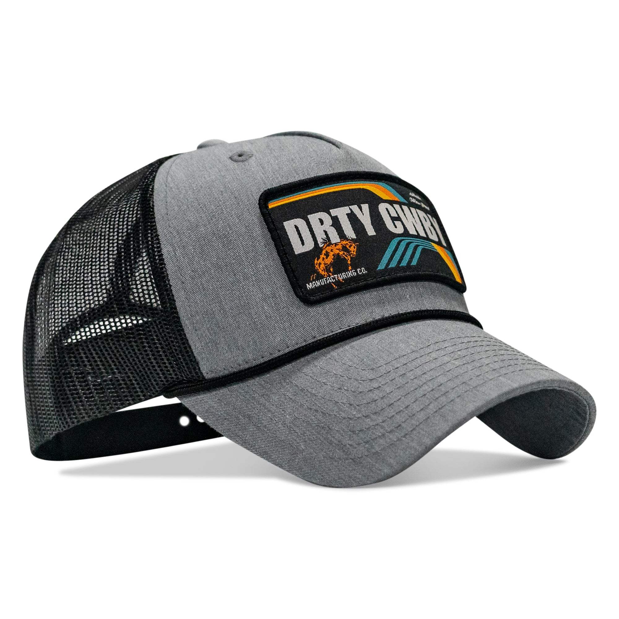 DRTYCWBY Vintage Bronco Patch Rope Snapback Hat - Image 12