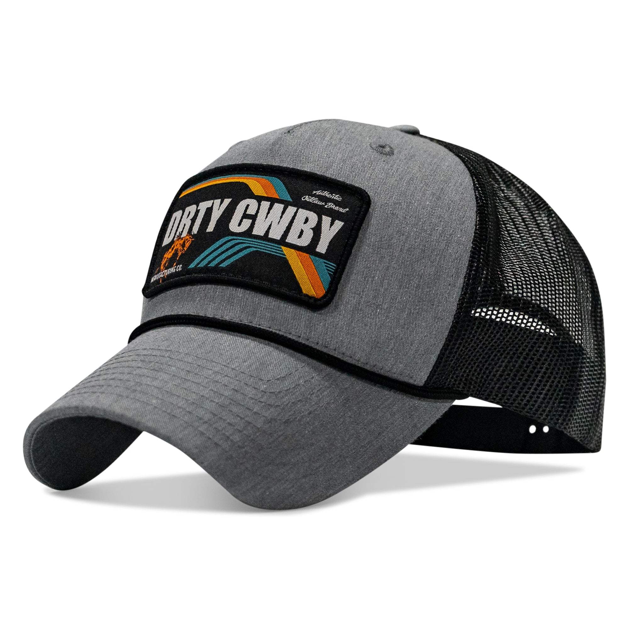 DRTYCWBY Vintage Bronco Patch Rope Snapback Hat - Image 13