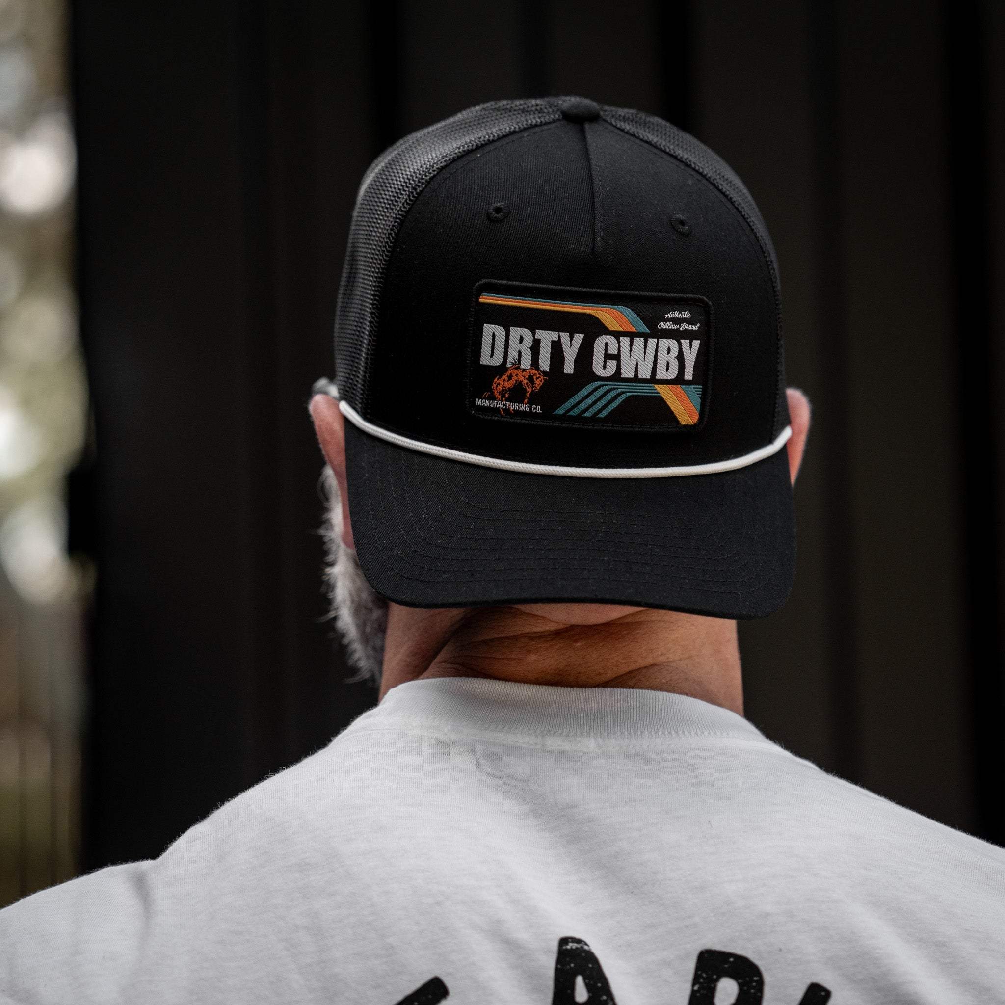 DRTYCWBY Vintage Bronco Patch Rope Snapback Hat - Image 16
