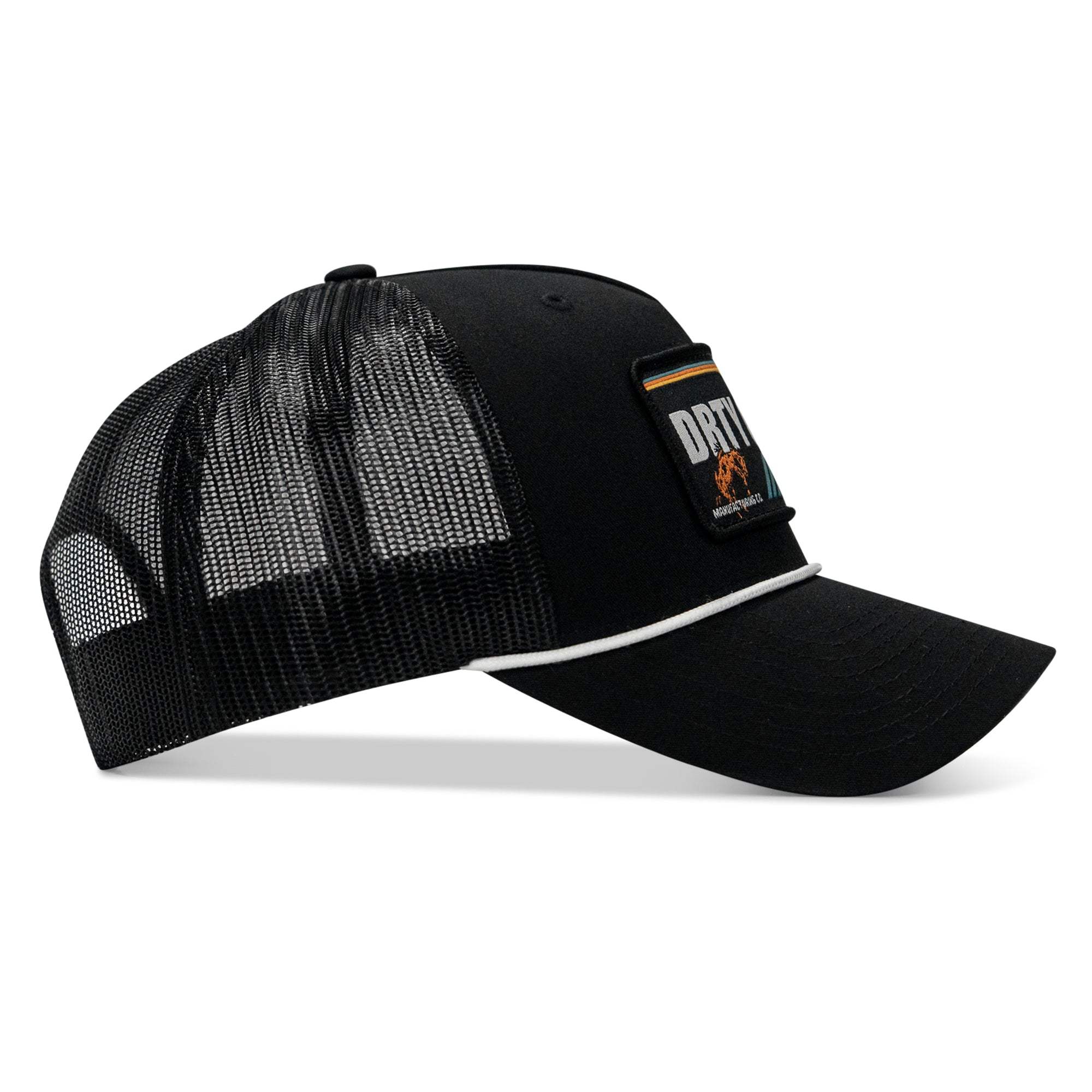 DRTYCWBY Vintage Bronco Patch Rope Snapback Hat - Image 4