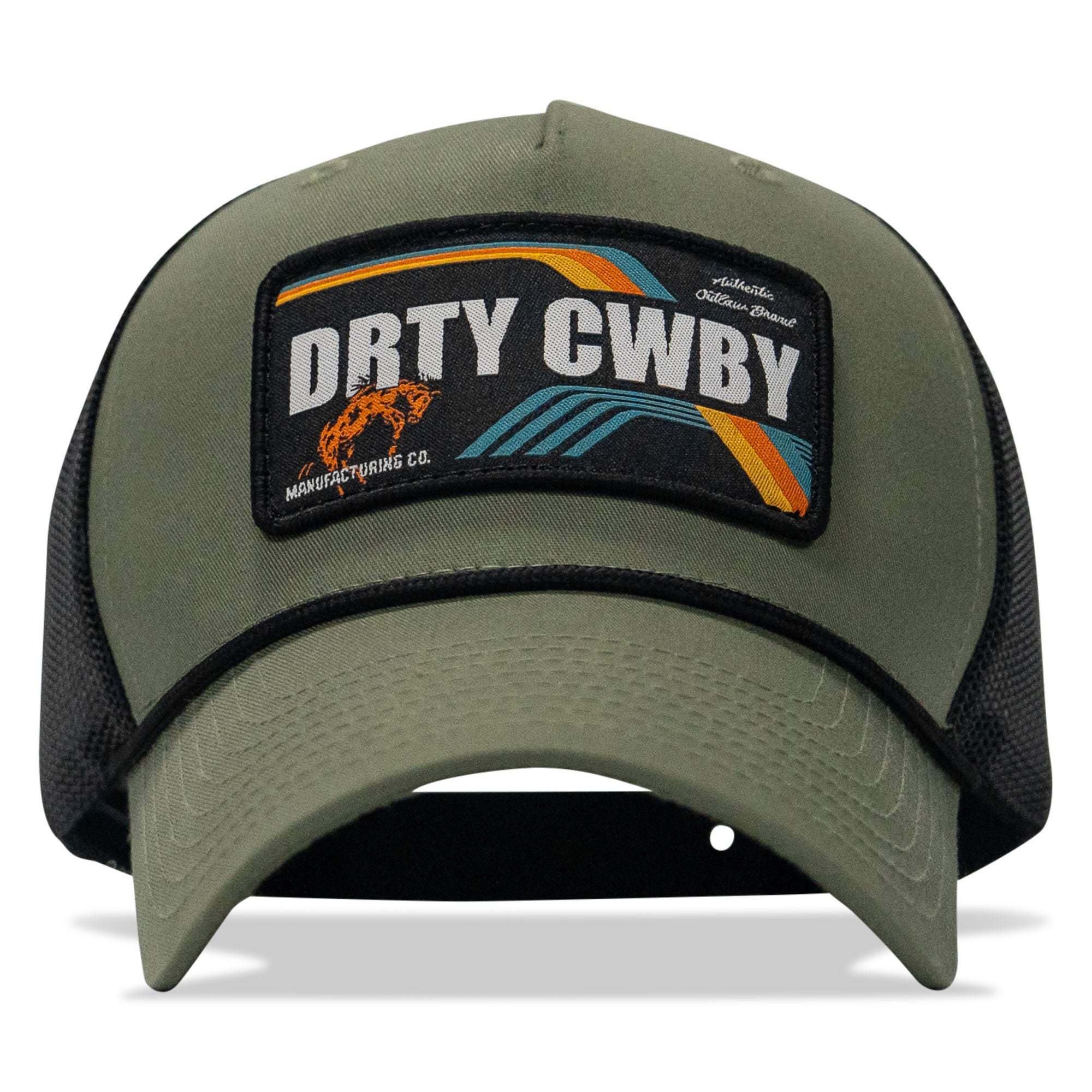 DRTYCWBY Vintage Bronco Patch Rope Snapback Hat - Image 6