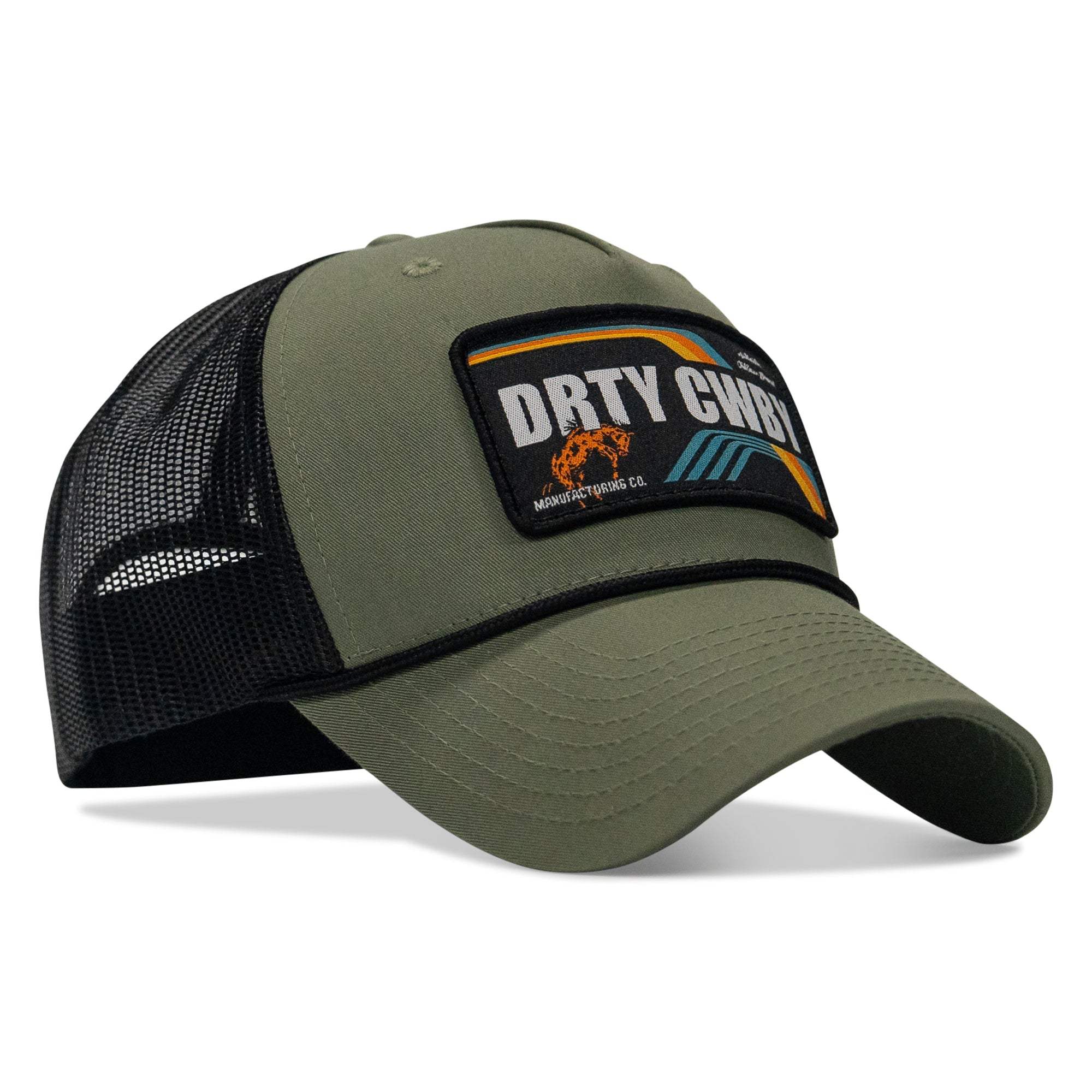 DRTYCWBY Vintage Bronco Patch Rope Snapback Hat - Image 7