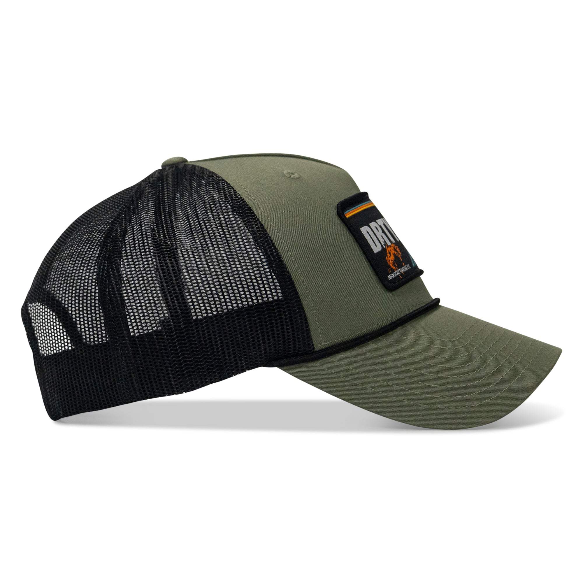 DRTYCWBY Vintage Bronco Patch Rope Snapback Hat - Image 9