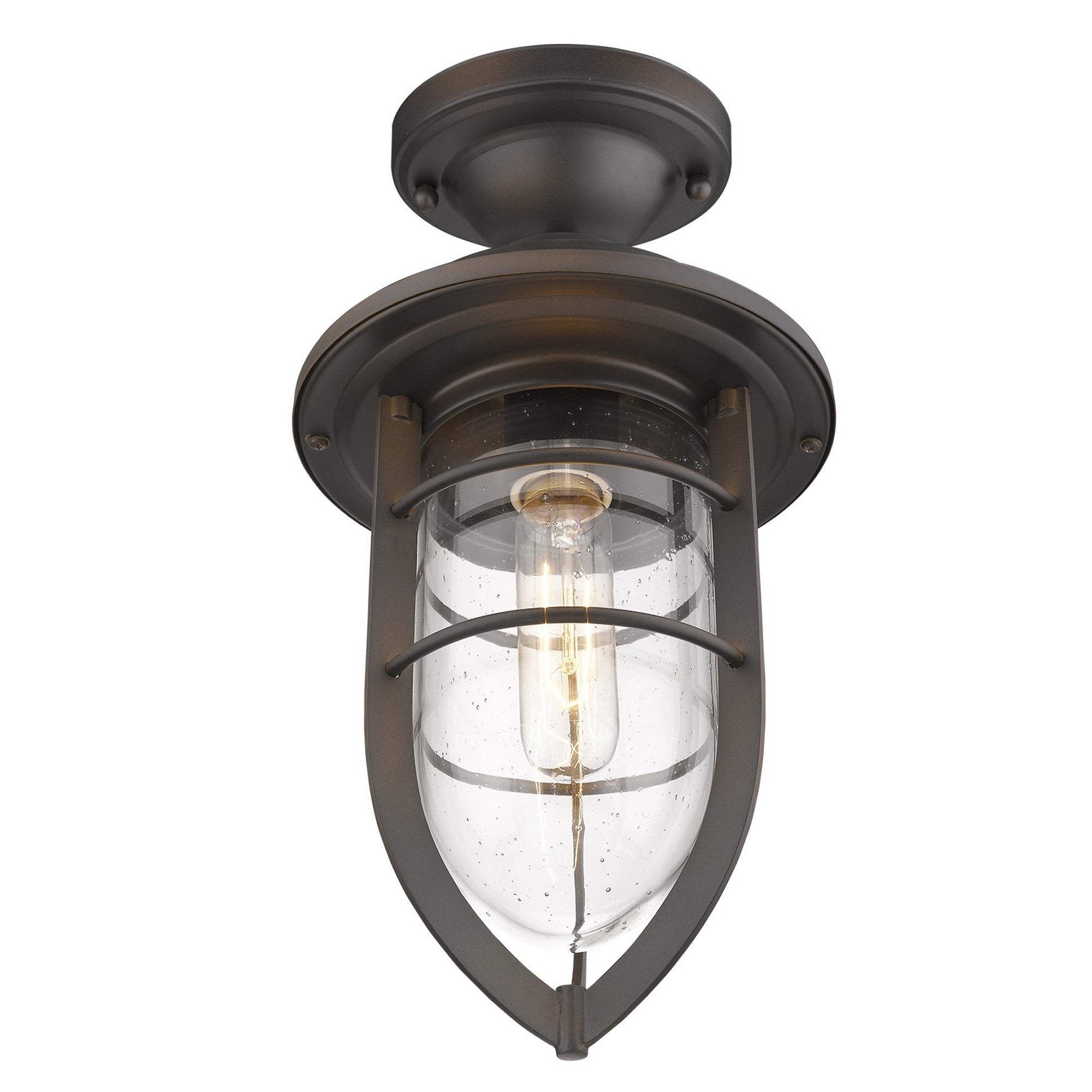 Dylan 3-Light Oil-Rubbed Bronze Hanging Lantern - Image 8