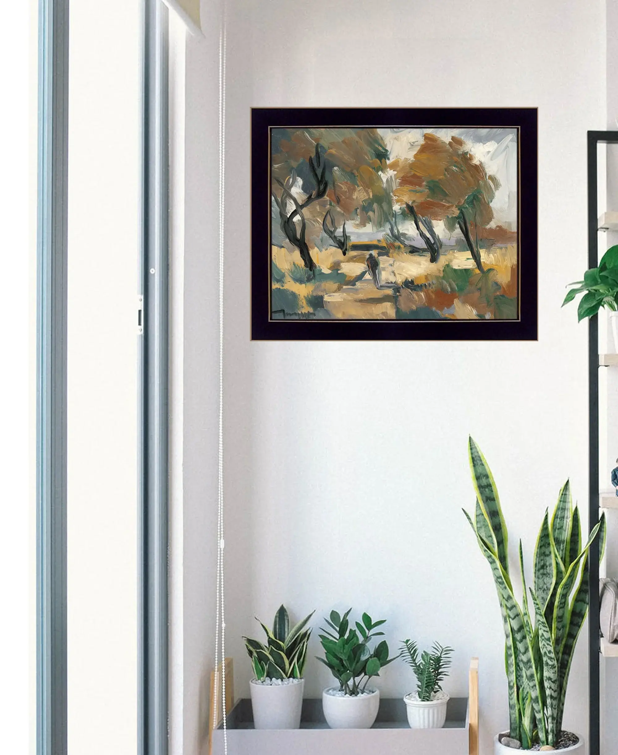 Early Walk 1 Black Framed Print Wall Art - Image 5