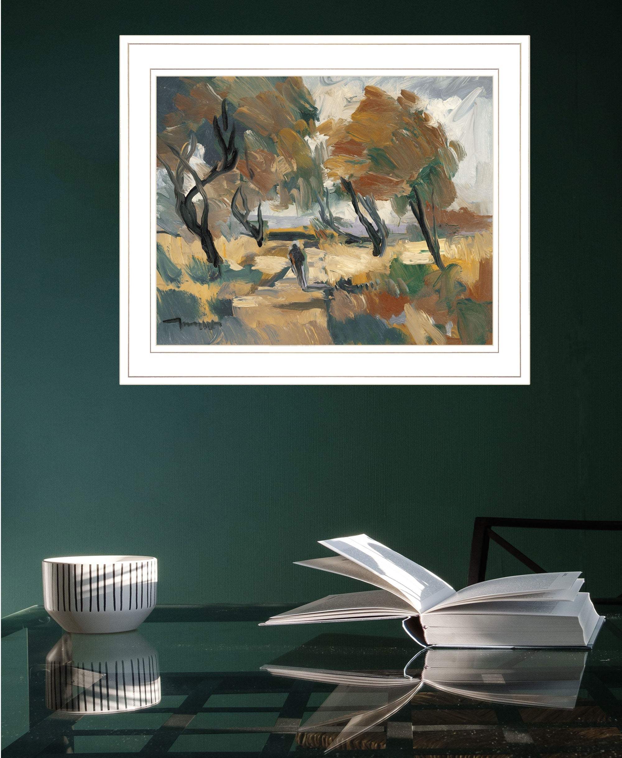 Early Walk 2 White Framed Print Wall Art - Image 5