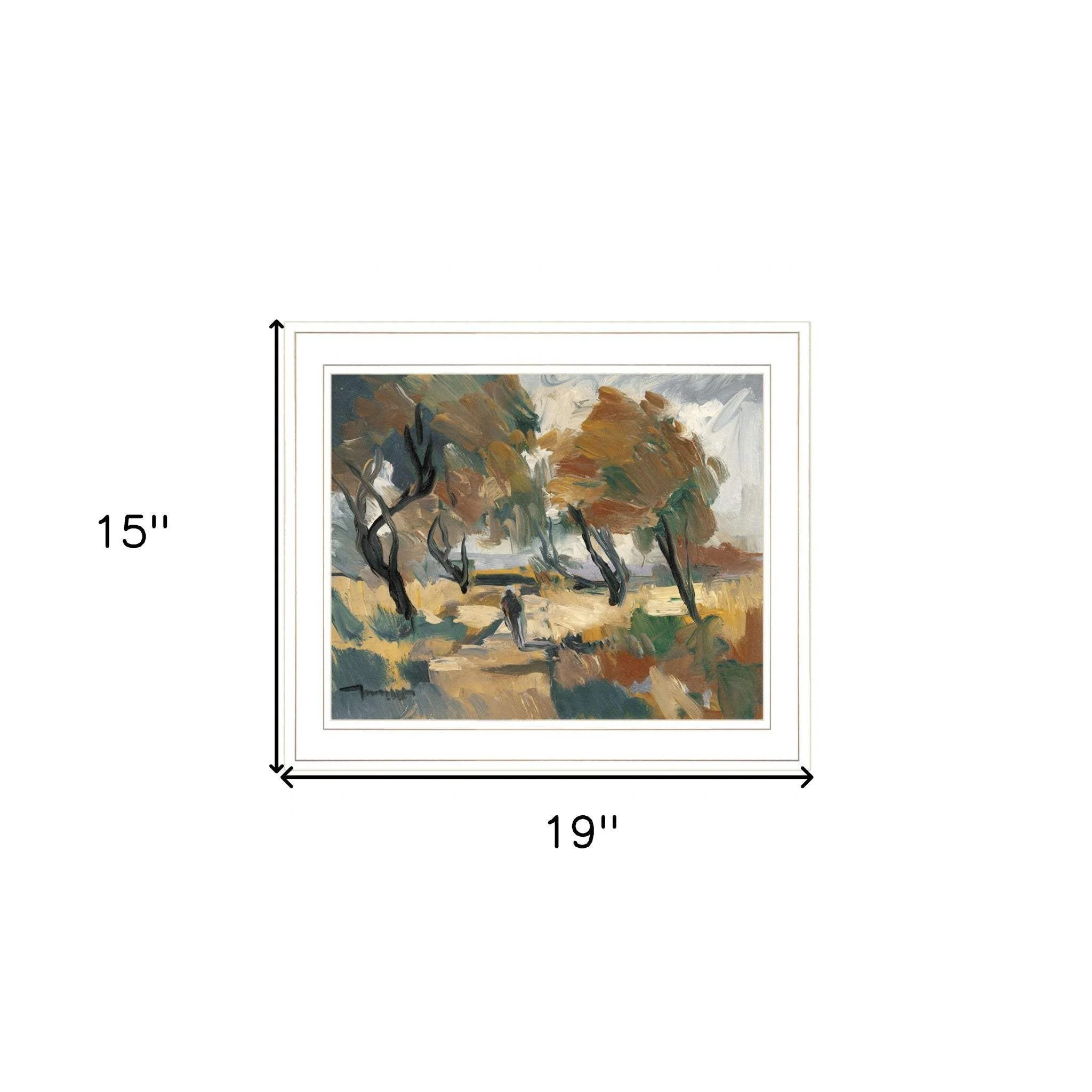 Early Walk 2 White Framed Print Wall Art - Image 6