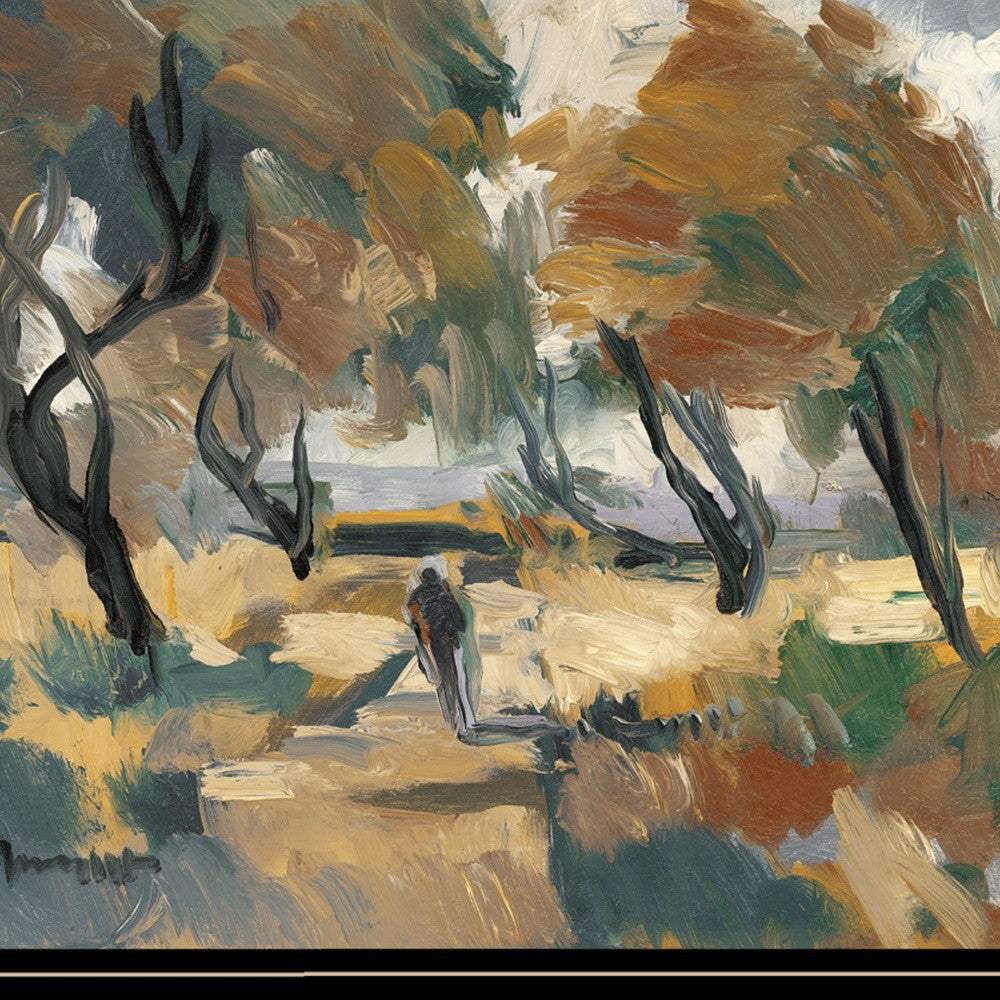 Early Walk 3 Black Framed Print Wall Art - Image 4