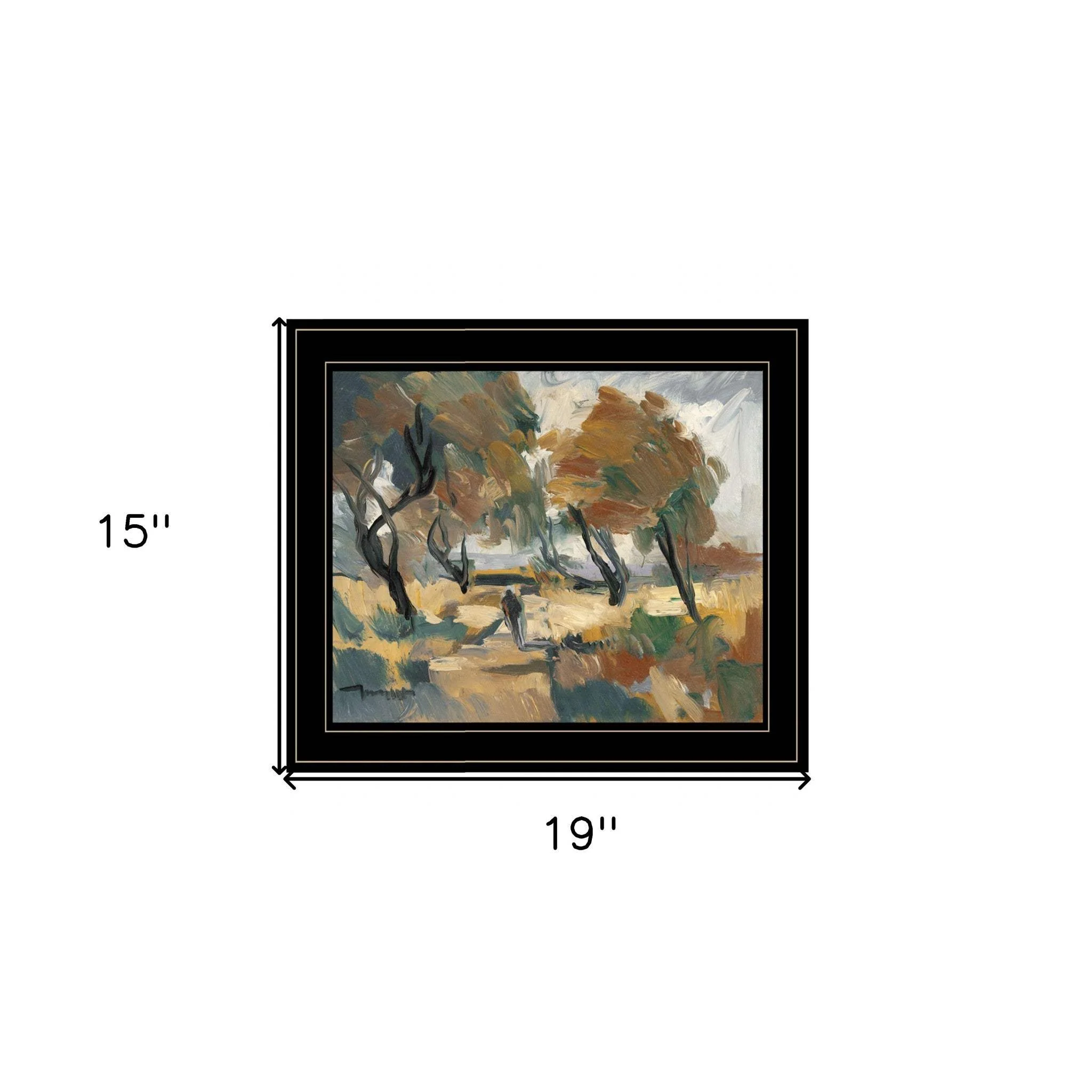 Early Walk 3 Black Framed Print Wall Art - Image 6