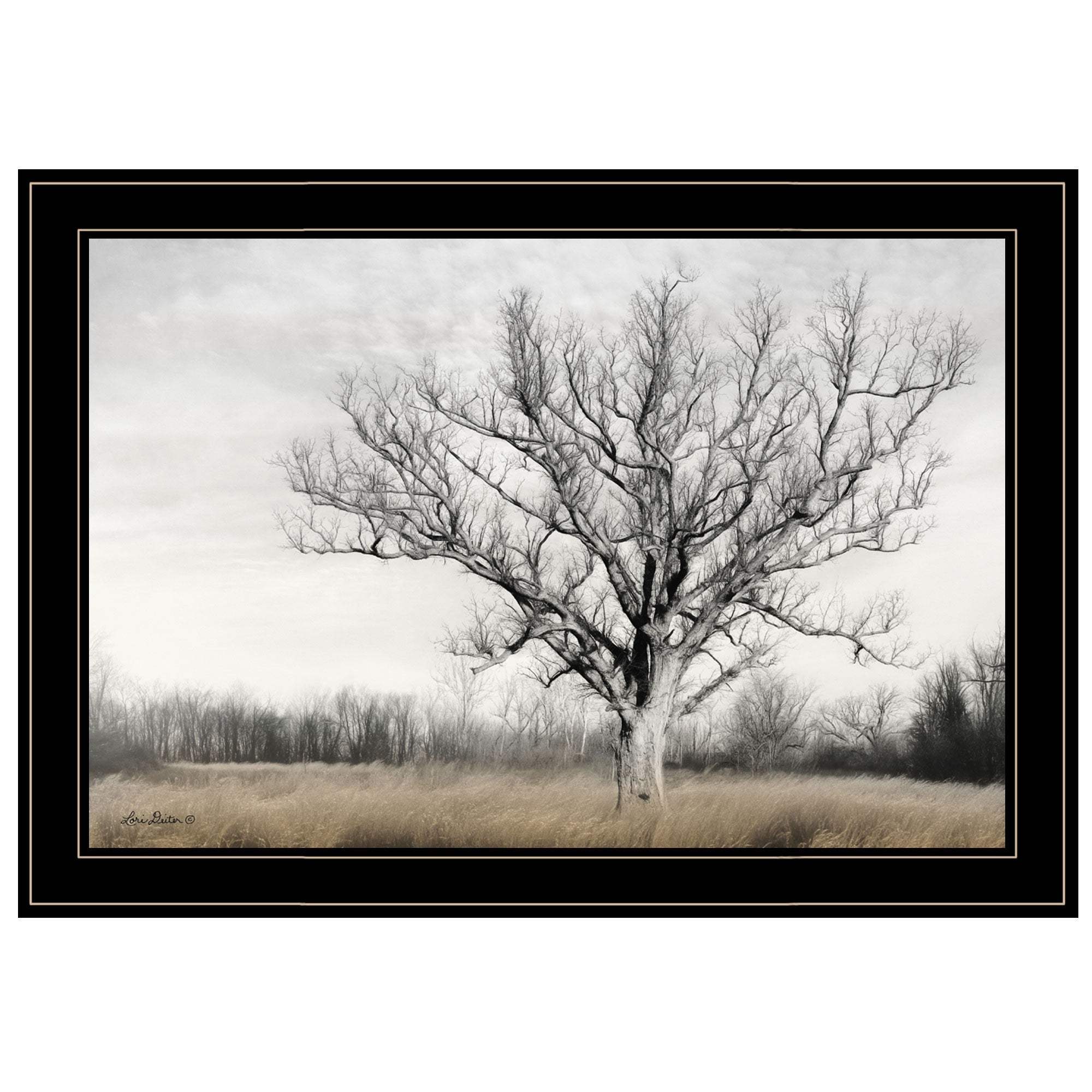 Earth and Sky 2 Black Framed Print Wall Art - Image 2