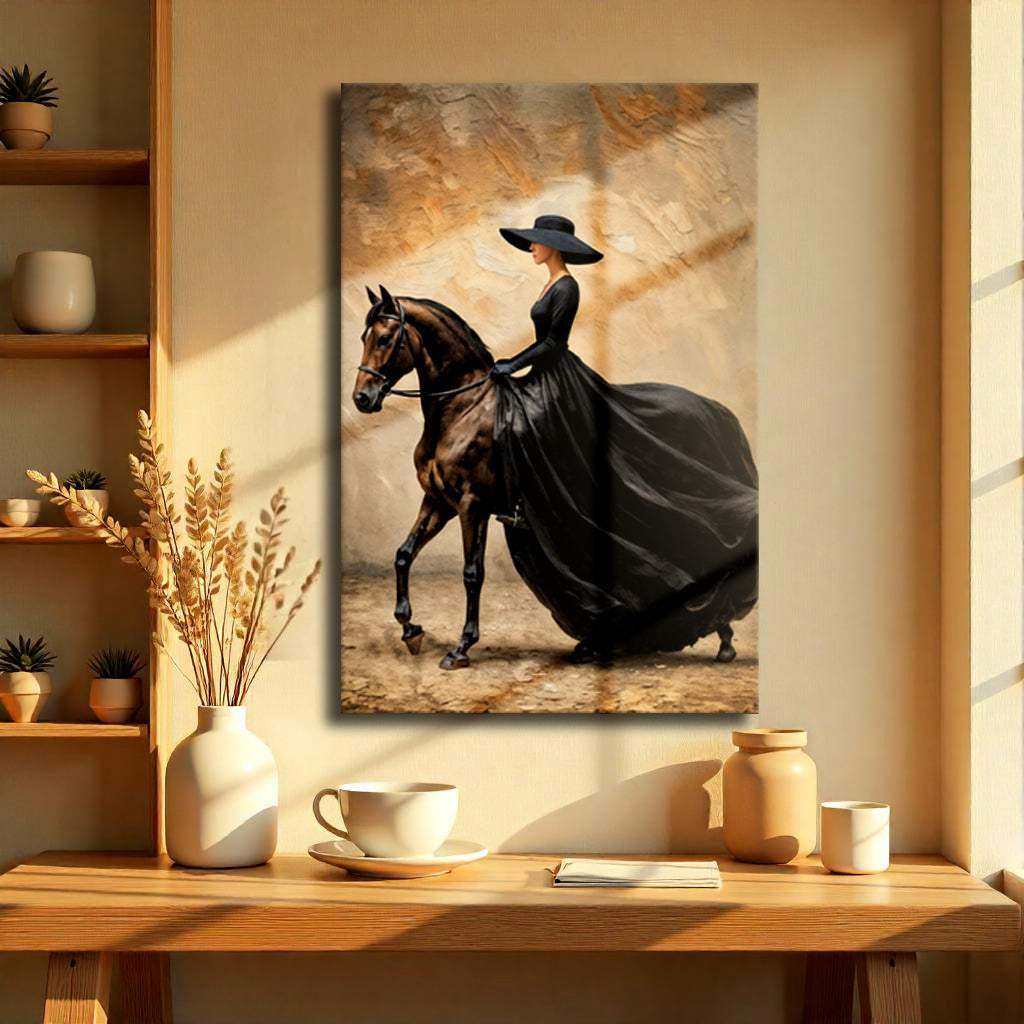 Elegant Equestrian Wall Art - Image 3