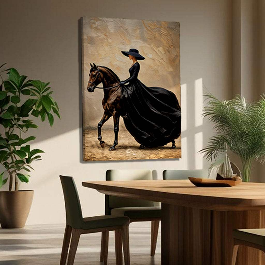 Elegant Equestrian Wall Art - Image 4
