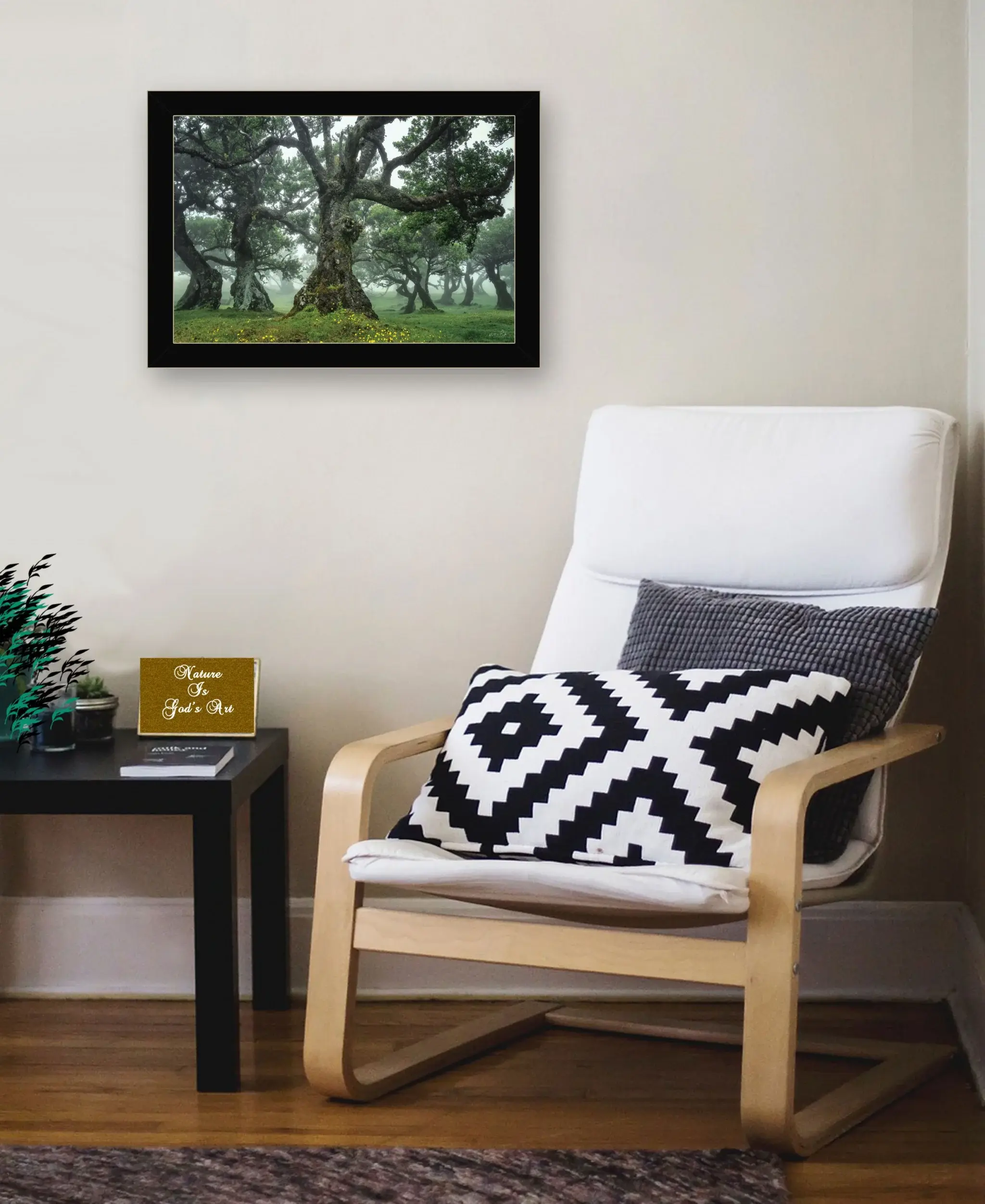 Enchanted Forest I 1 Black Framed Print Wall Art - Image 5