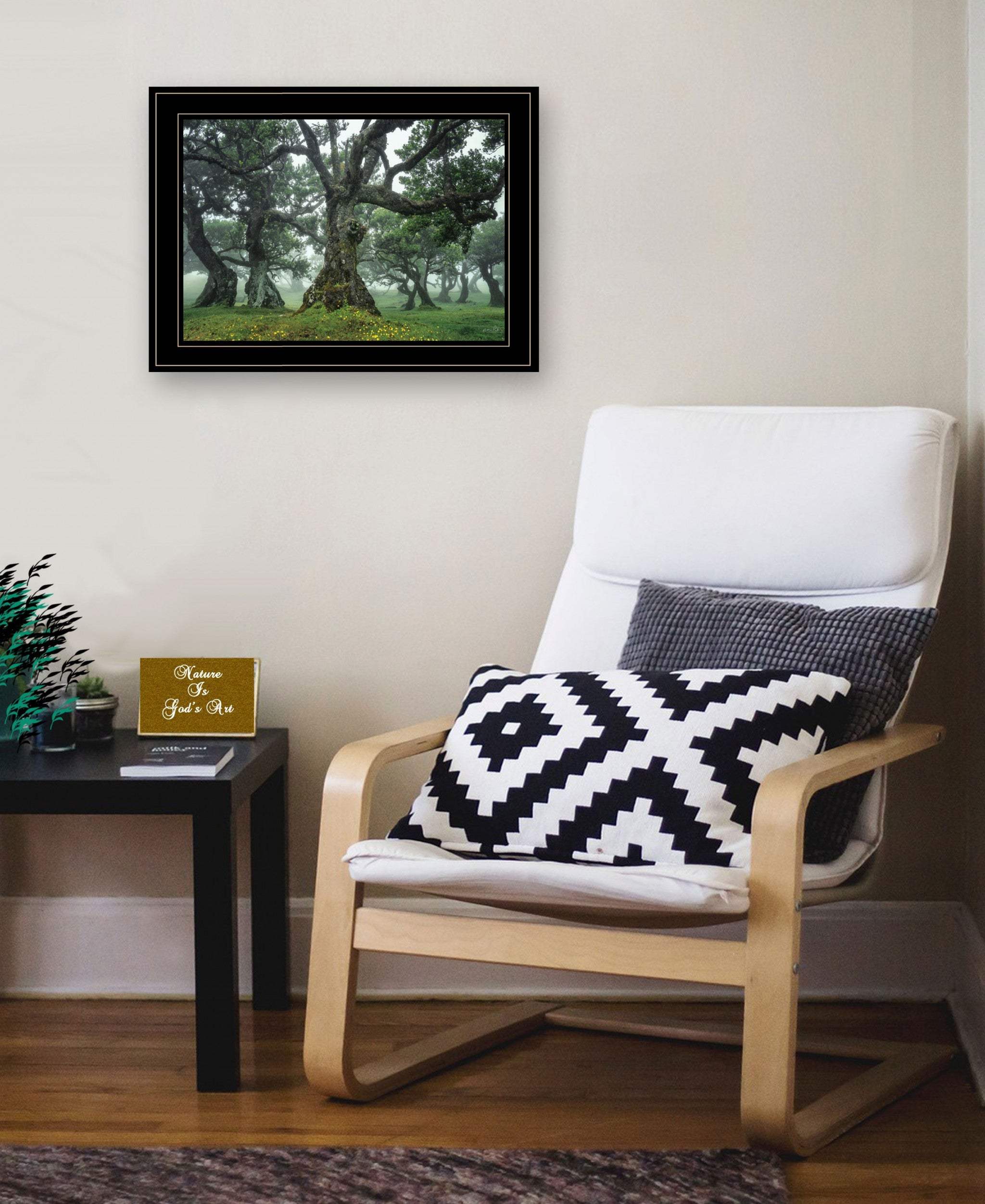 Enchanted Forest I 4 Black Framed Print Wall Art - Image 5