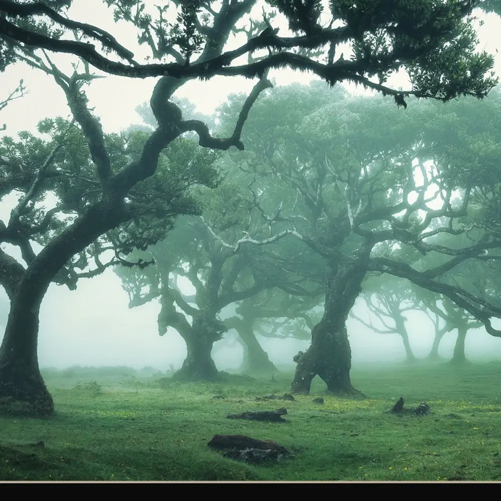 Enchanted Forest II 1 Black Framed Print Wall Art - Image 3
