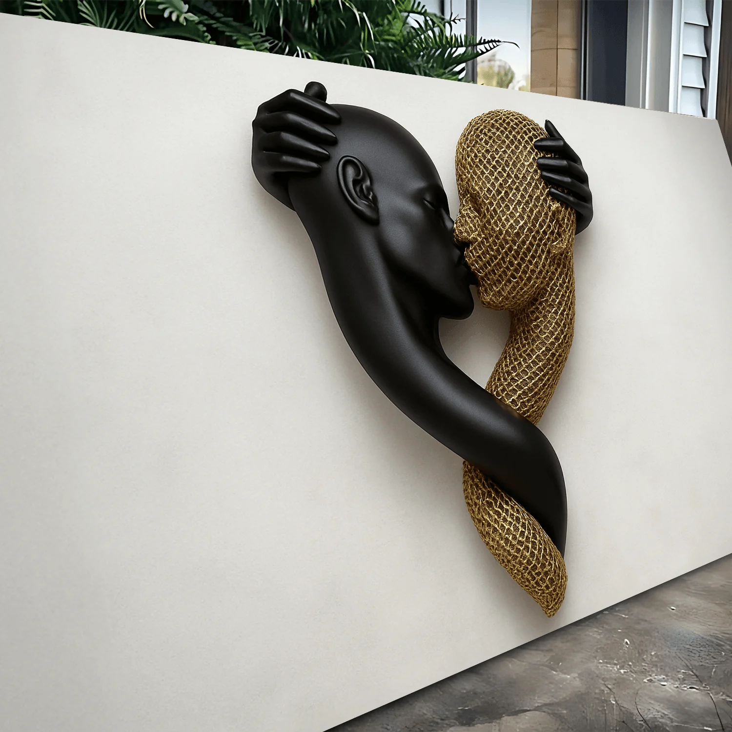 Eternal Love Figure Abstract Wall Art IV - Image 5