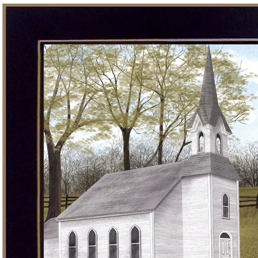 Faith and Freedom 1 Black Framed Print Wall Art - Image 4