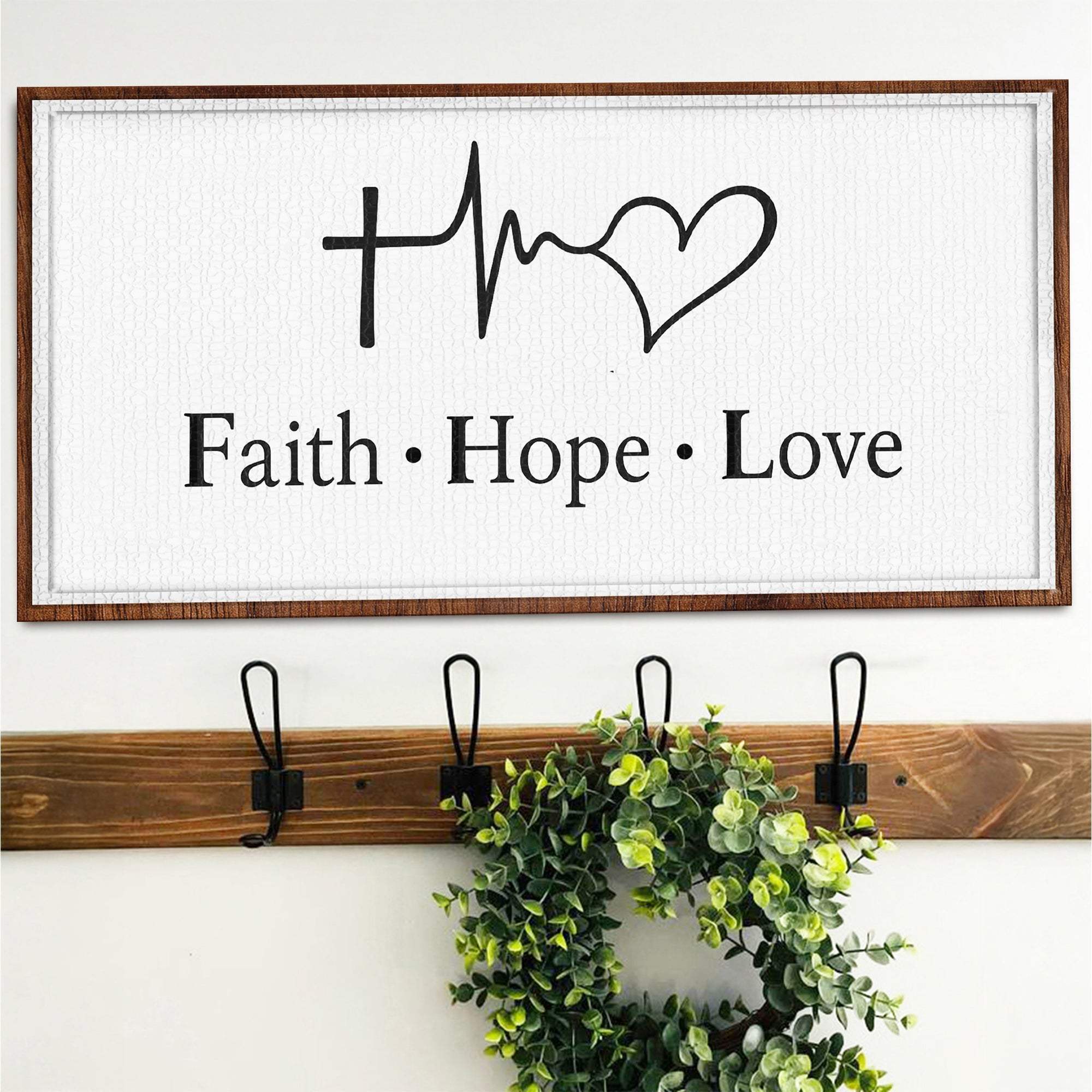 Faith, Hope, Love Faith Wall Art - Image 2