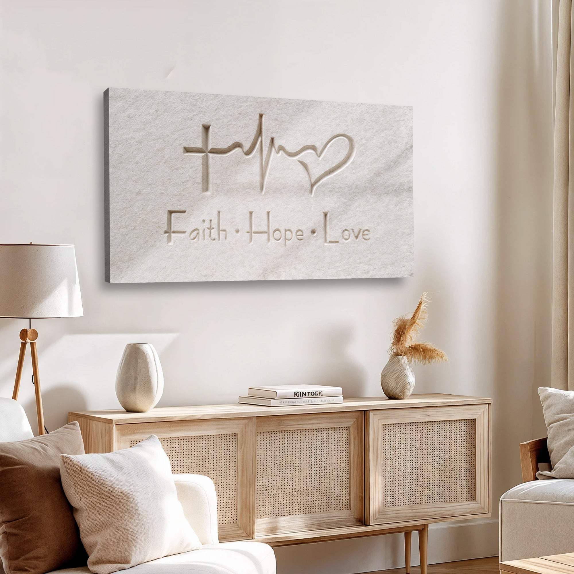 Faith, Hope, Love Faith Wall Art IV