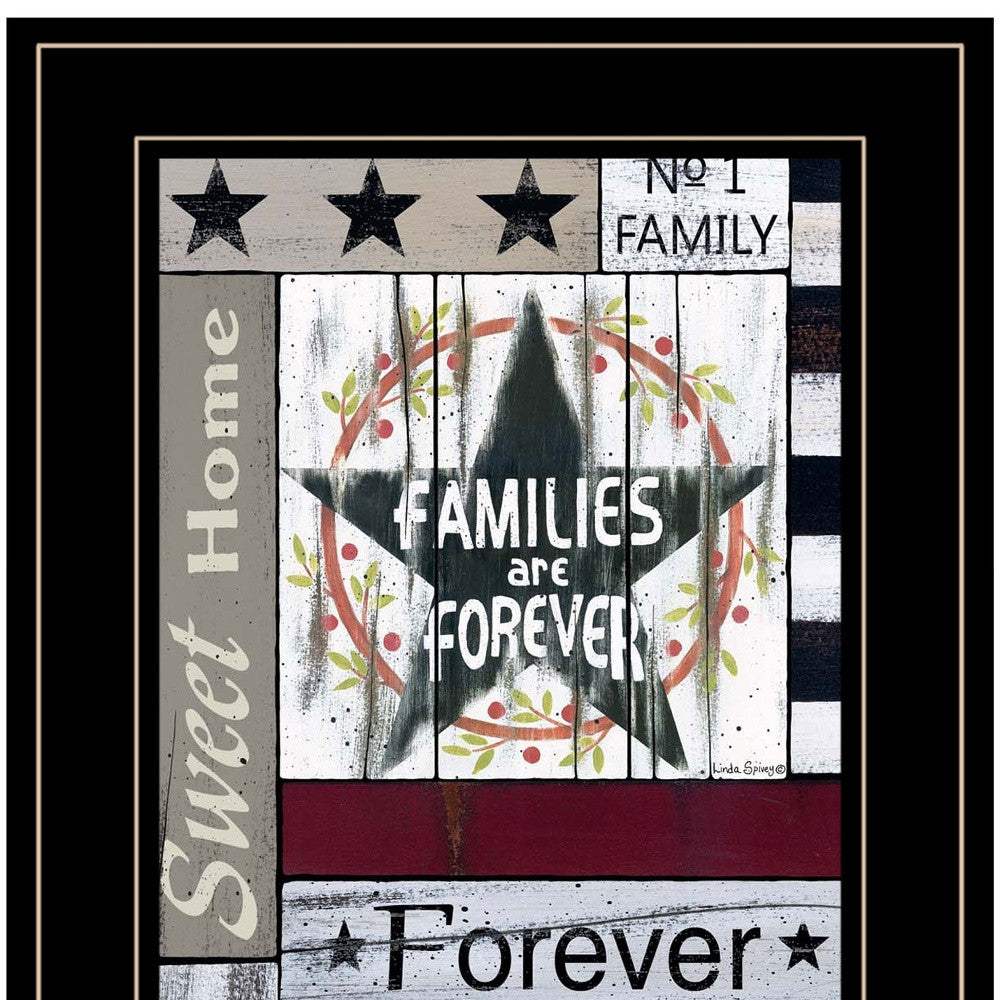 Families are Forever 4 Black Framed Print Wall Art - Image 4